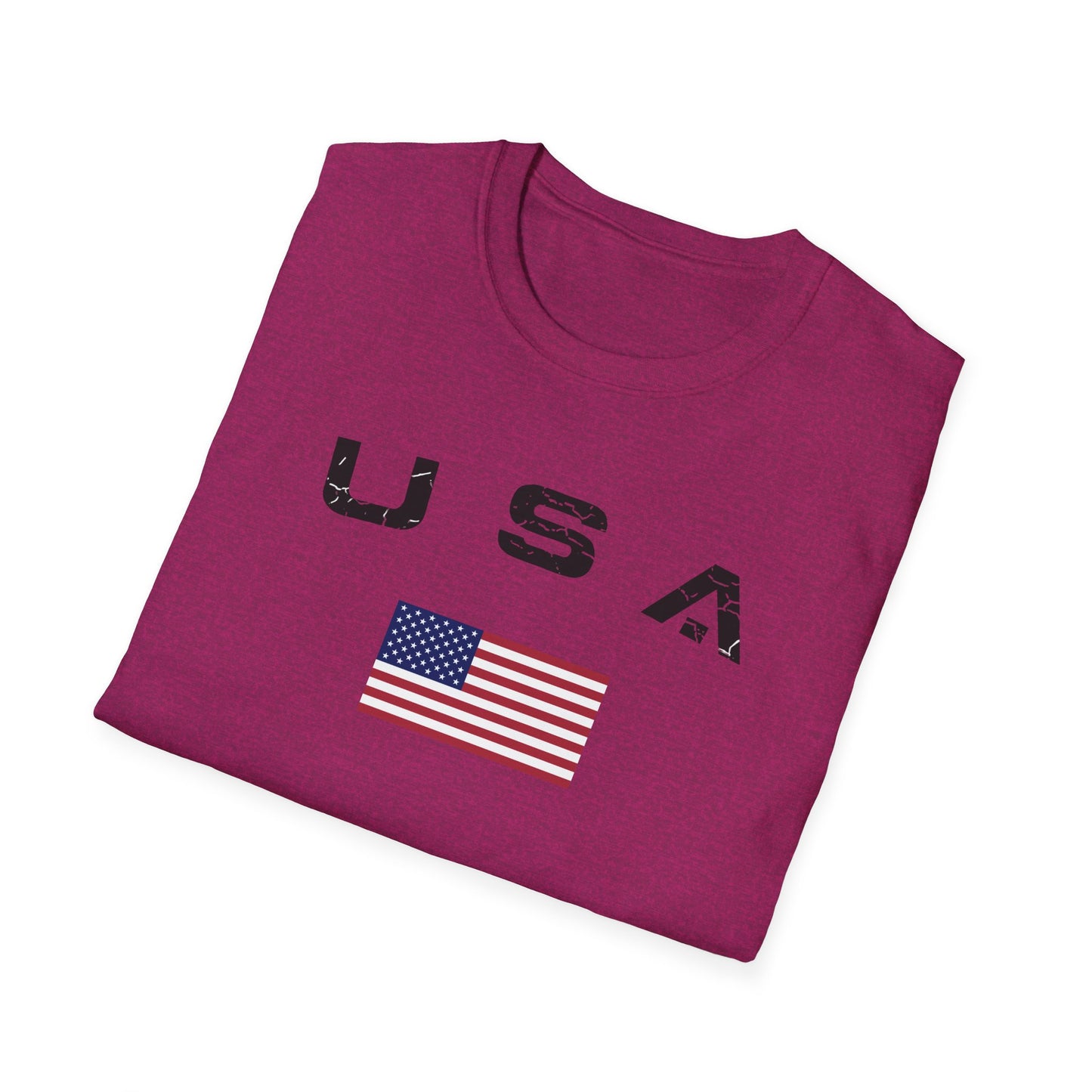 American Patriotic T-Shirt, USA Flag Tee, Fourth of July Gift, Veterans Day