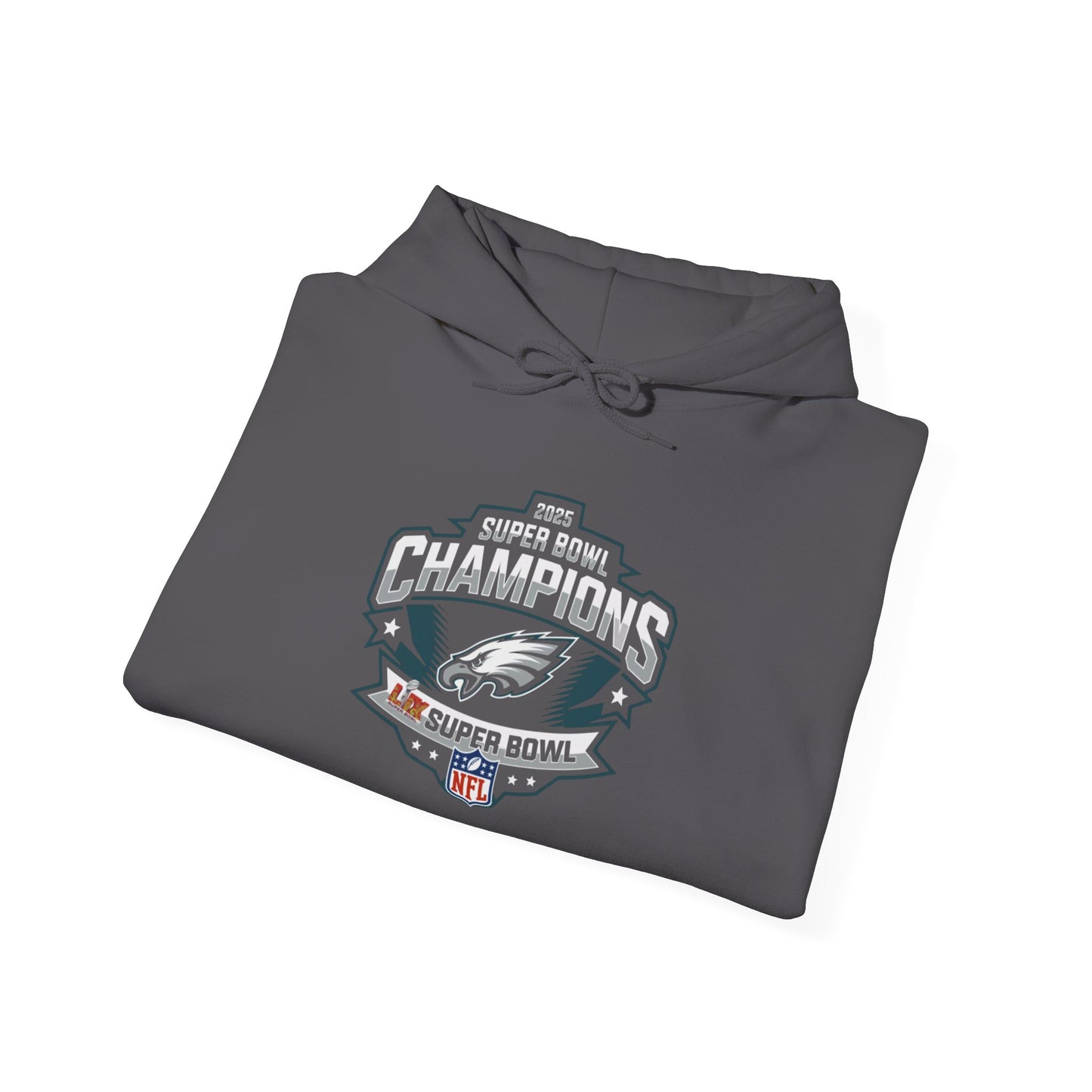 2025 LIX Super Bowl Champions Eagles SWEATSHIRT Gift S-5XL Hooded Sweatshirt
