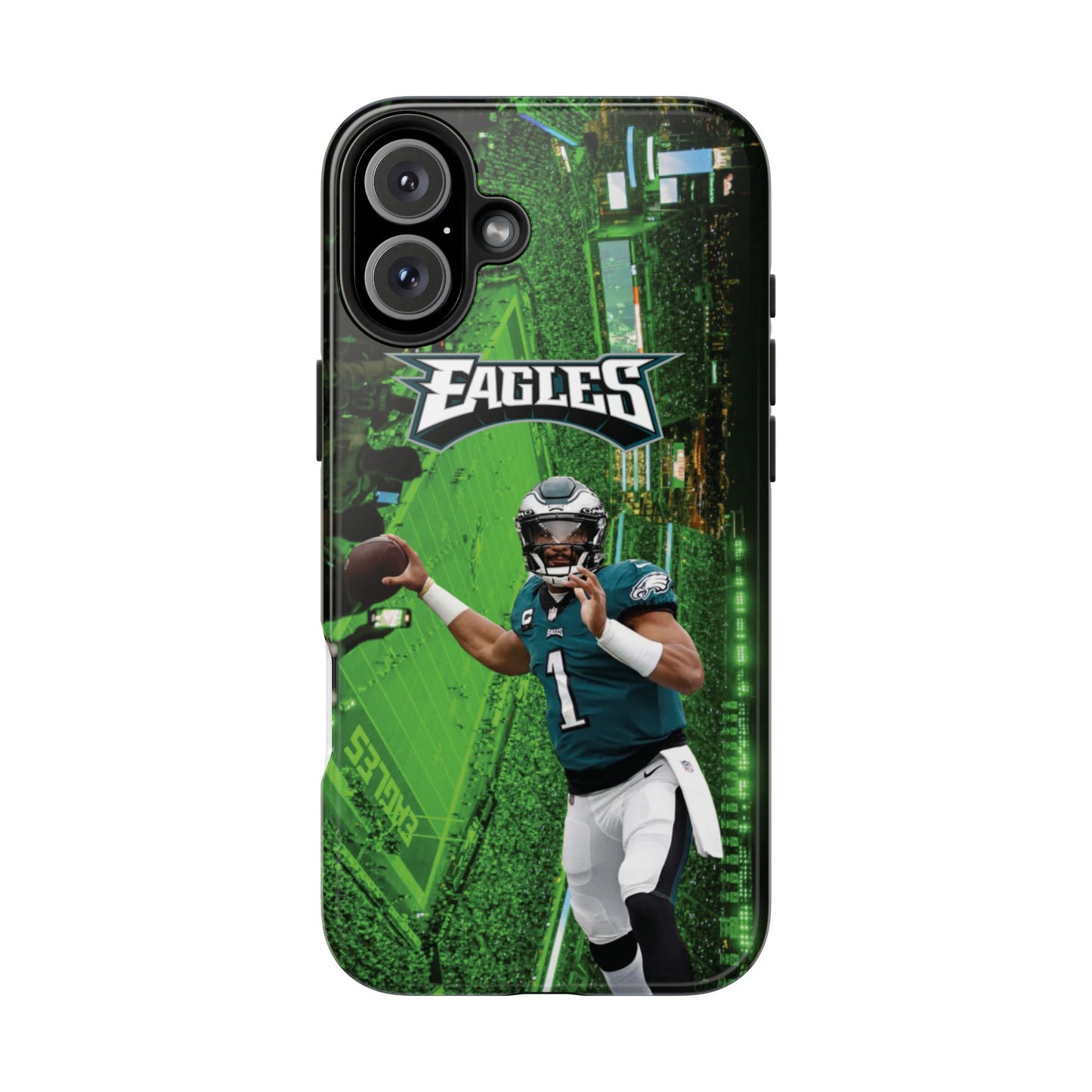 Jale n Hur ts Philadelp  hia E  agles iPhone and Samsung cell phone case