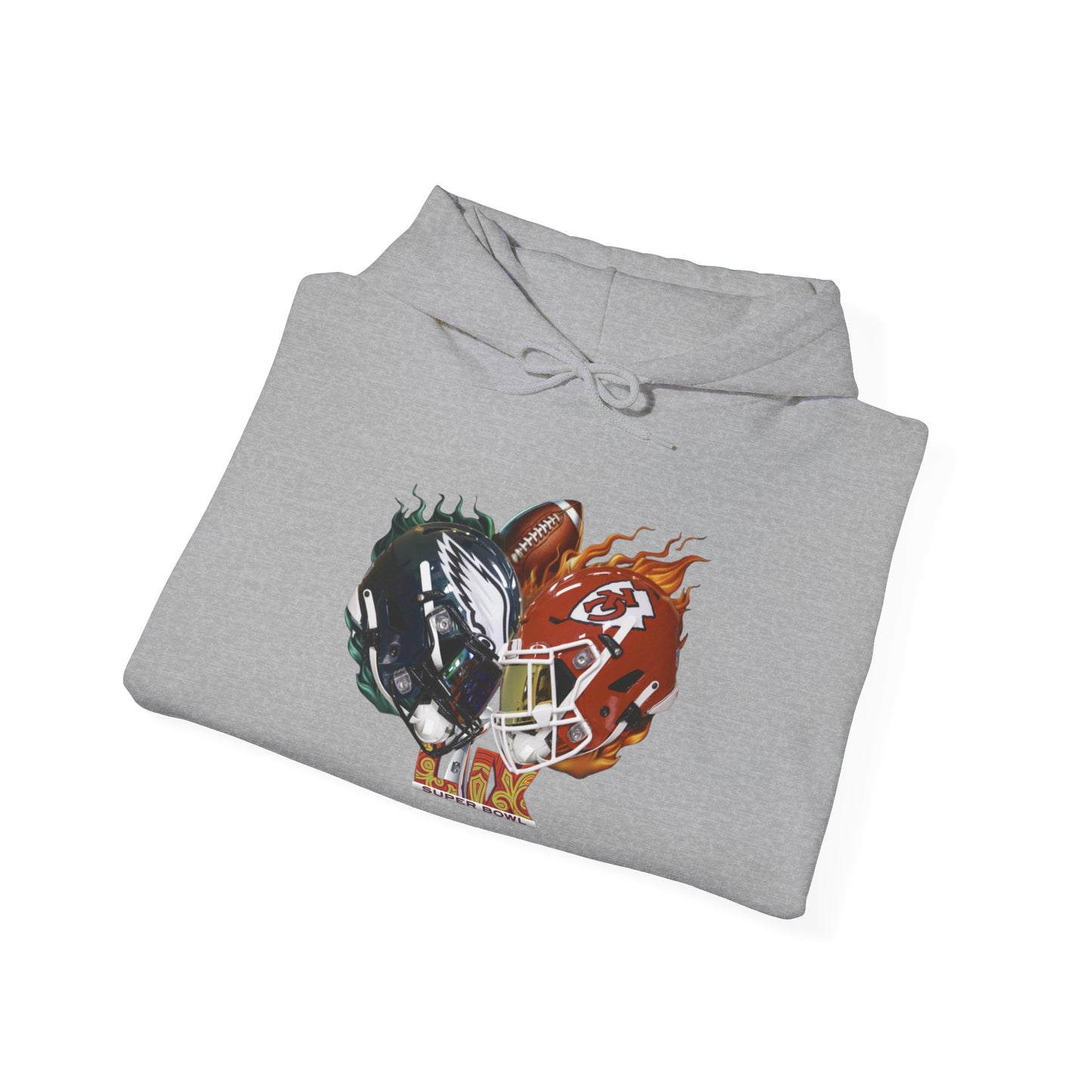 Eagles Chiefs Super Bowl Hoody hooded sweat shirt 2025 Super Bowl
