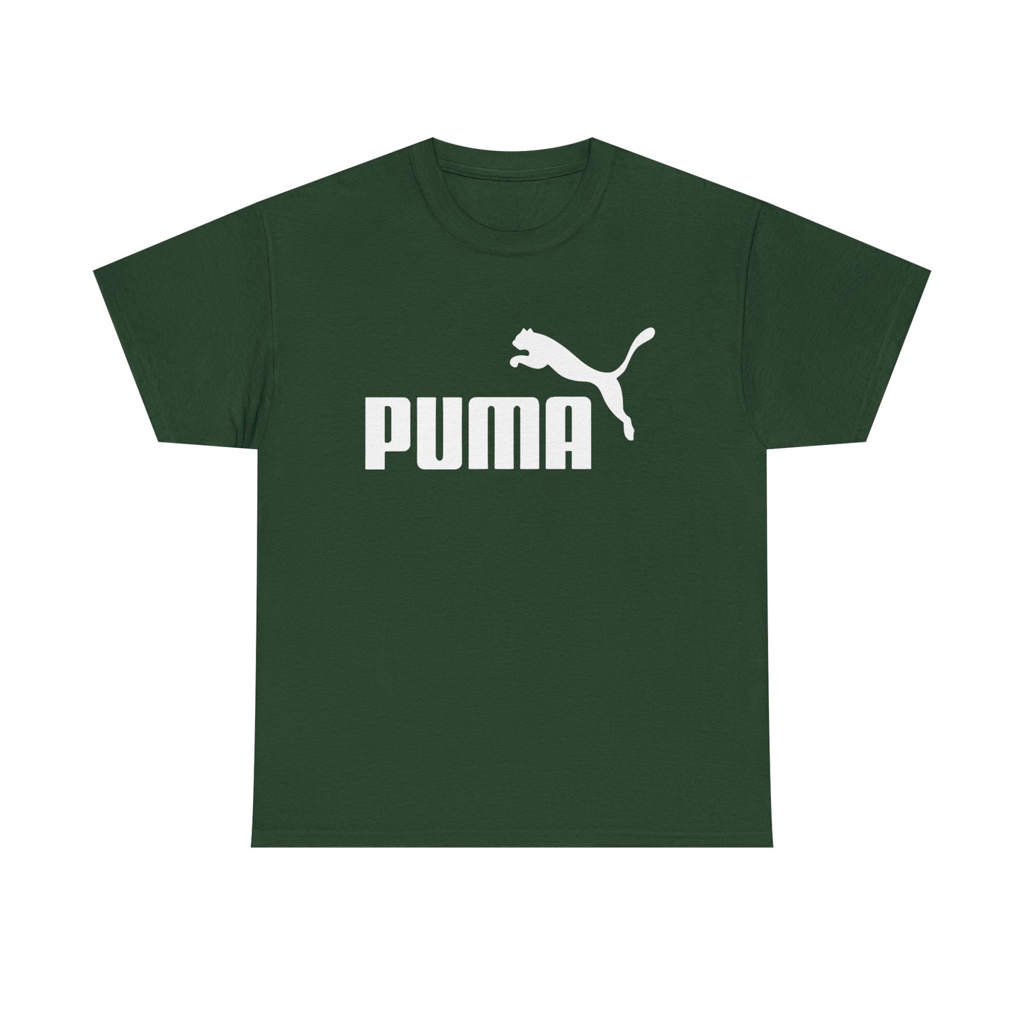 Men's PUMA Tee Unisex T-Shirt, Big cougar Shirt sizes S-5XL, why pay more???