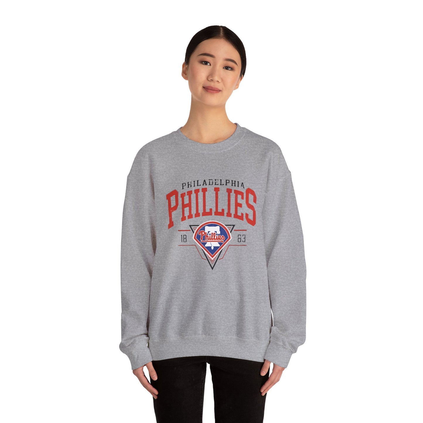 Custom Vintage MLB 90s Philadelphia Phillies sweatshirt