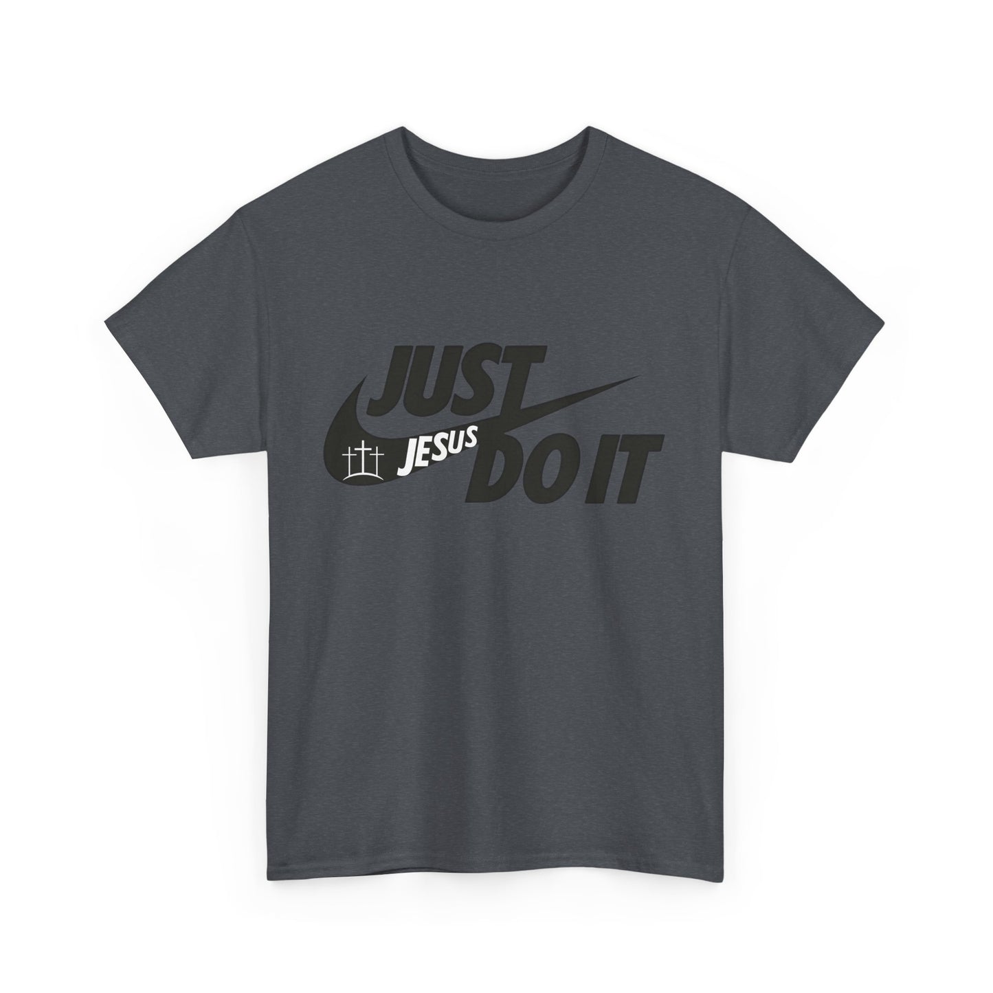 Jesus just do it t-shirt Christian tee basketball t-shirt Unisex Heavy Cotton