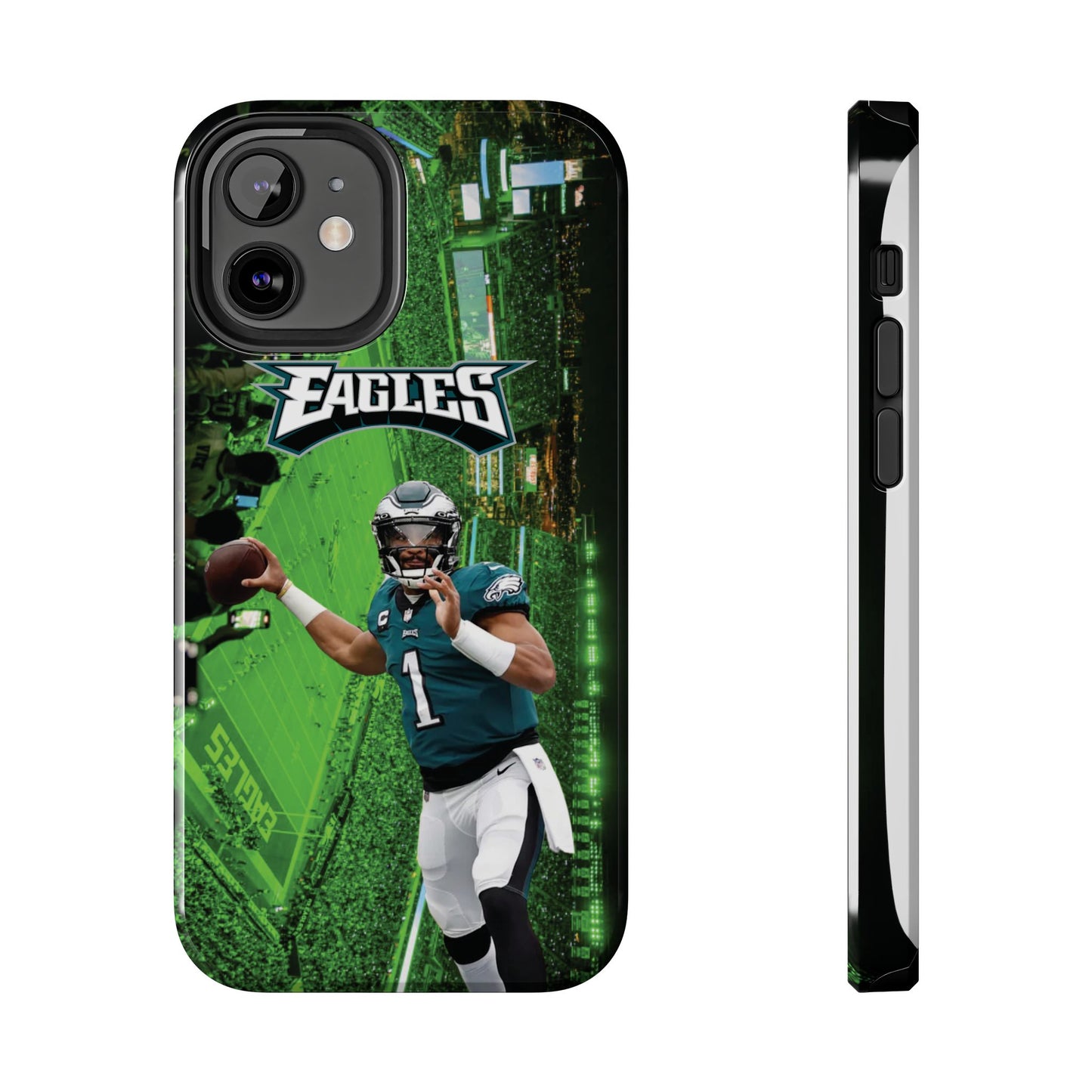 Jale n Hur ts Philadelp  hia E  agles iPhone and Samsung cell phone case