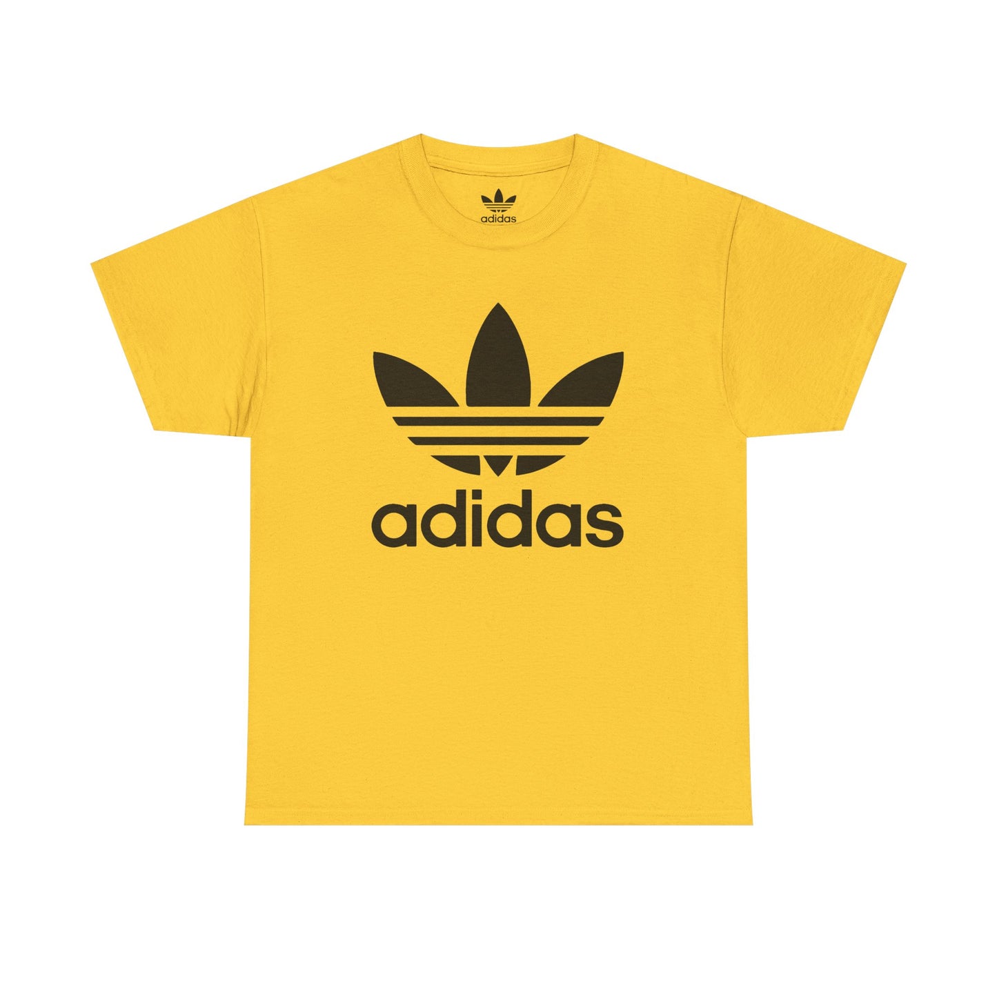 ADIDAS men's t-shirts RETRO FOIL LOGO Unisex Heavy Cotton Tee