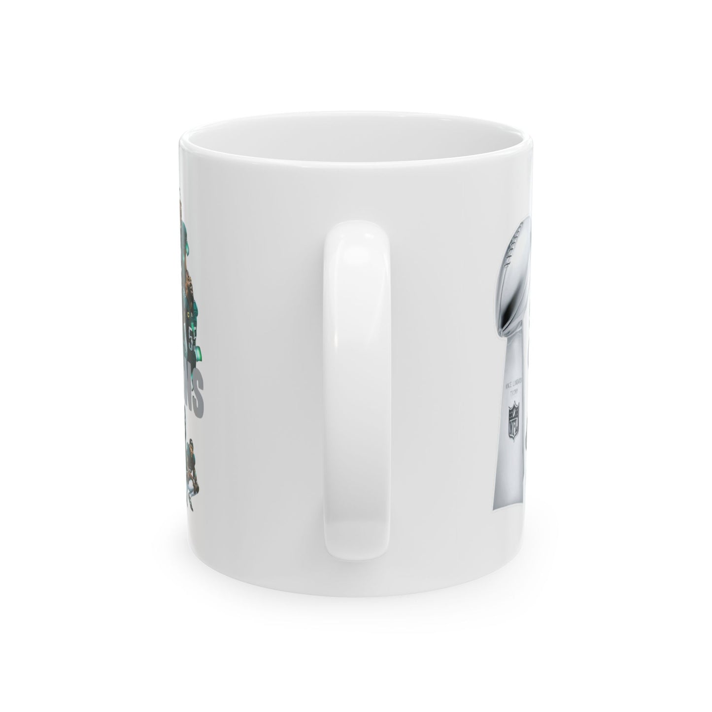 Super Bowl  59 Champion Eagles Ceramic Mug, (11oz, 15oz)