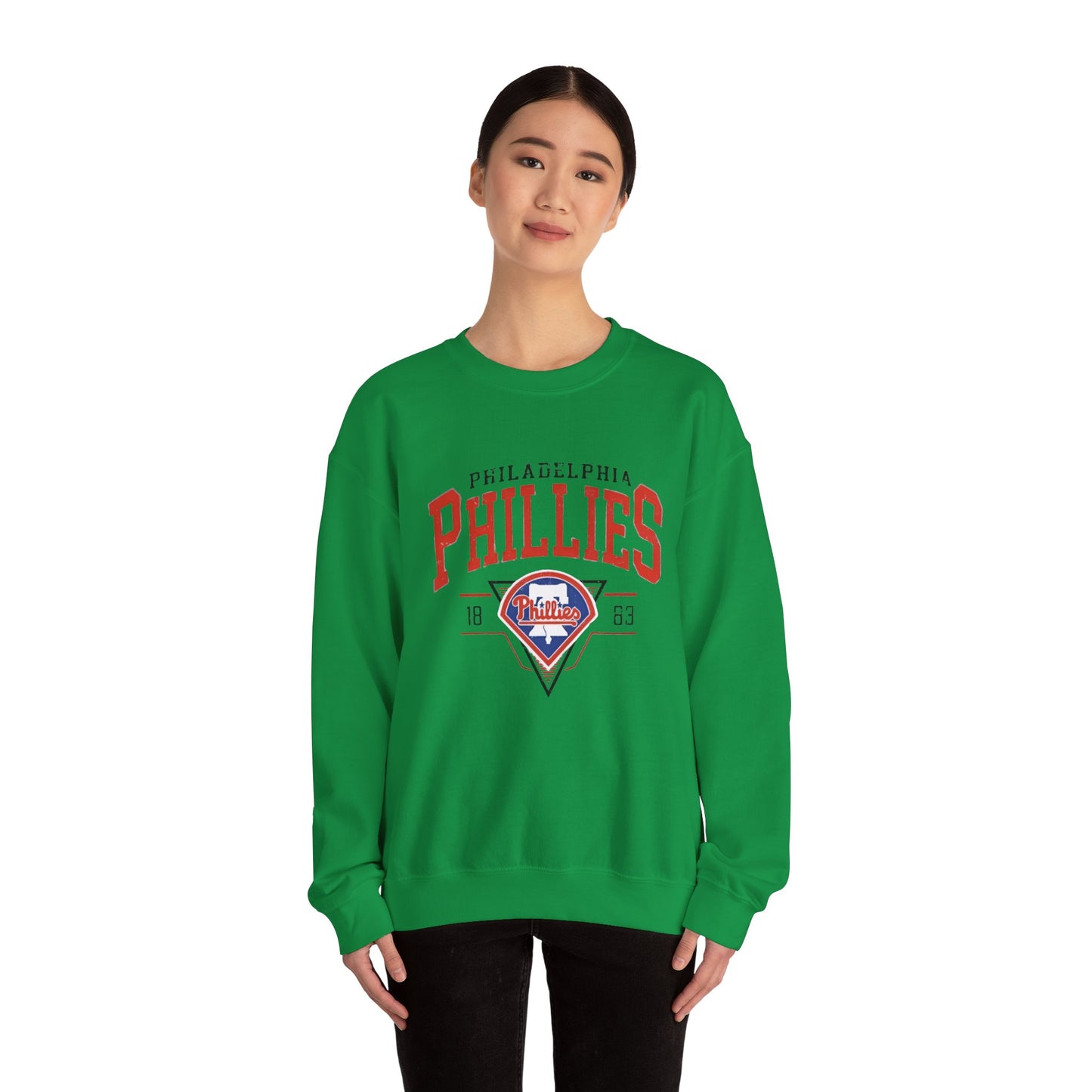Custom Vintage MLB 90s Philadelphia Phillies sweatshirt