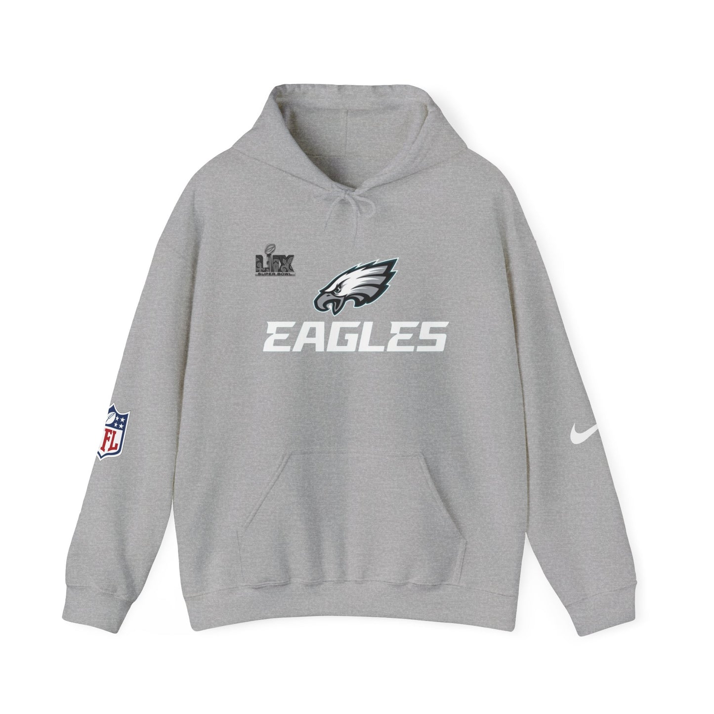 Super Bowl 59 Eagles Hooded Sweatshirt hoody  S - 5XL