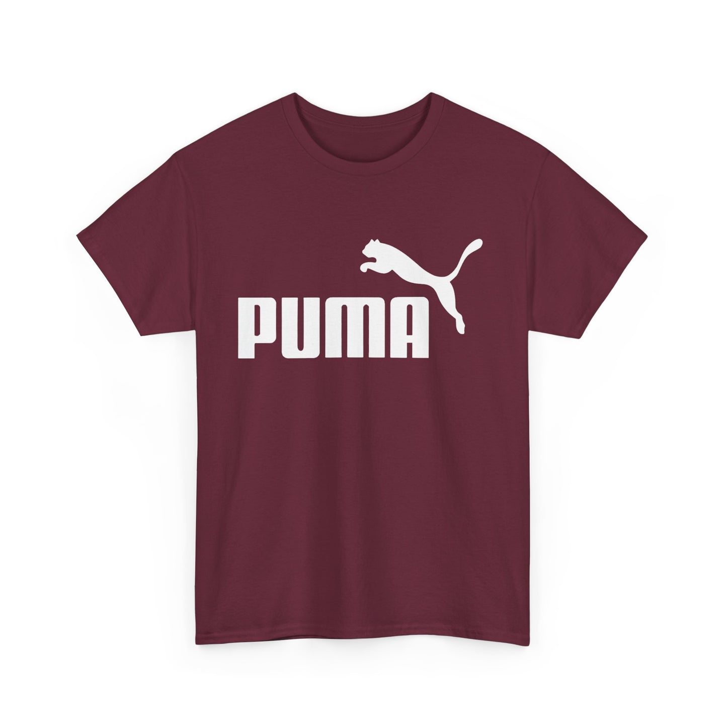Men's PUMA Tee Unisex T-Shirt, Big cougar Shirt sizes S-5XL, why pay more???