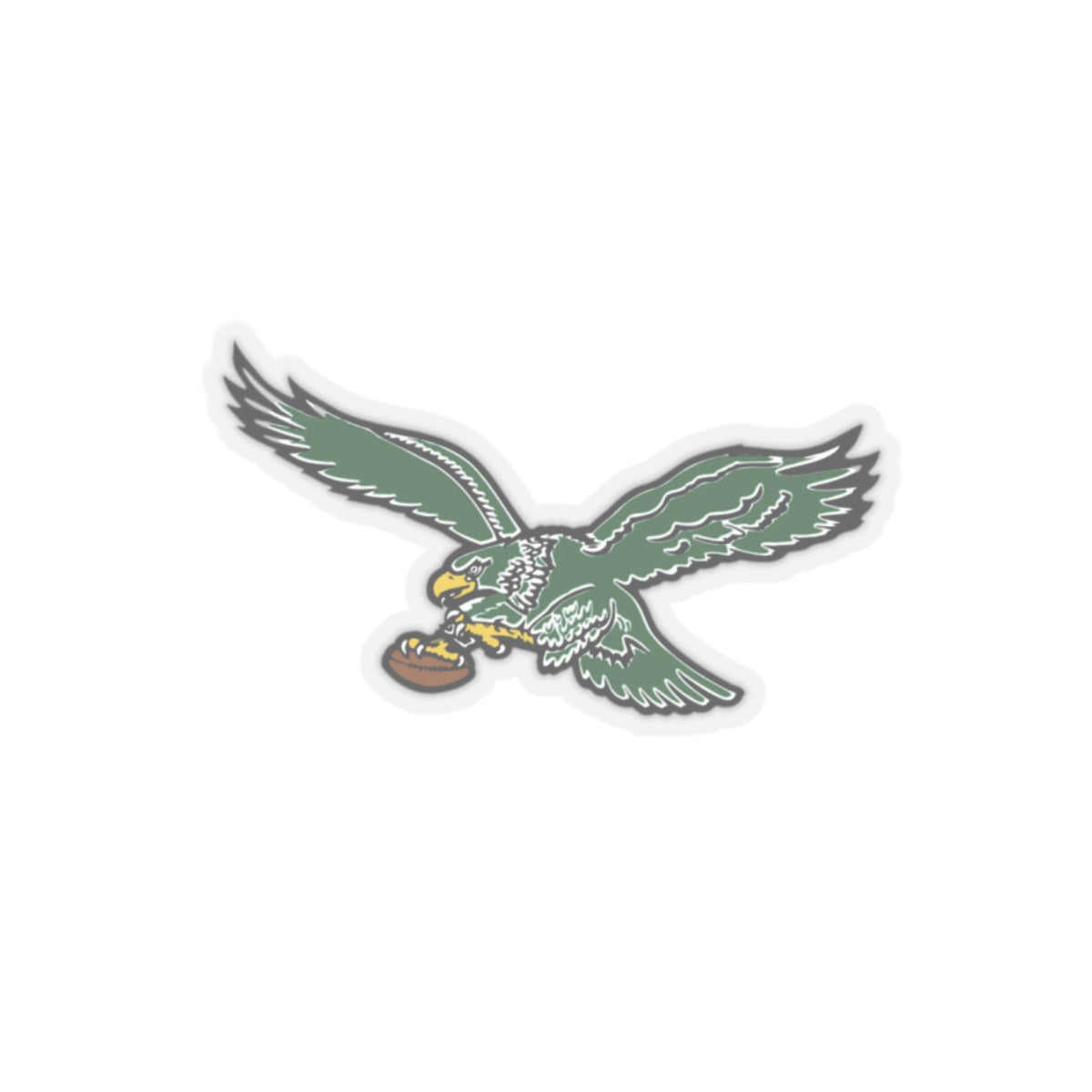 Eaglea 2025 super bowl champions Kiss-Cut Stickers
