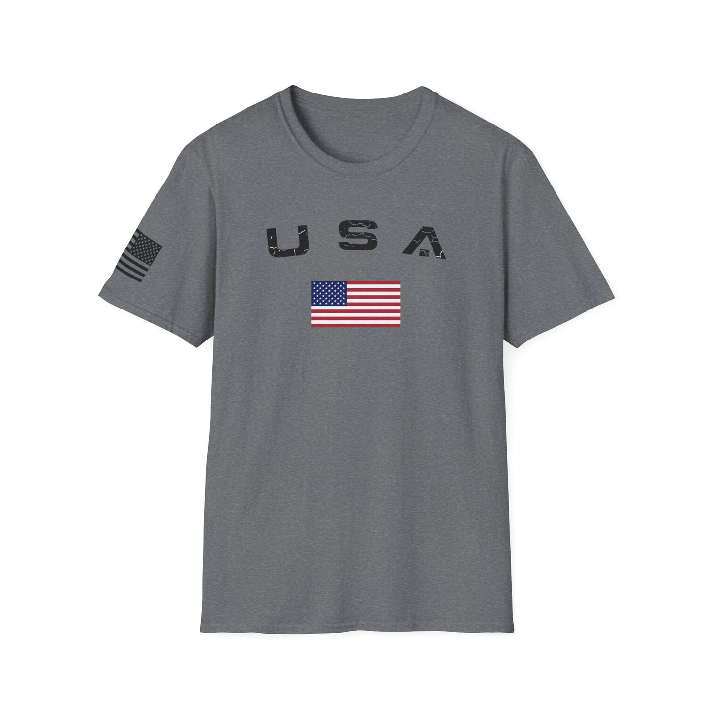 American Patriotic T-Shirt, USA Flag Tee, Fourth of July Gift, Veterans Day