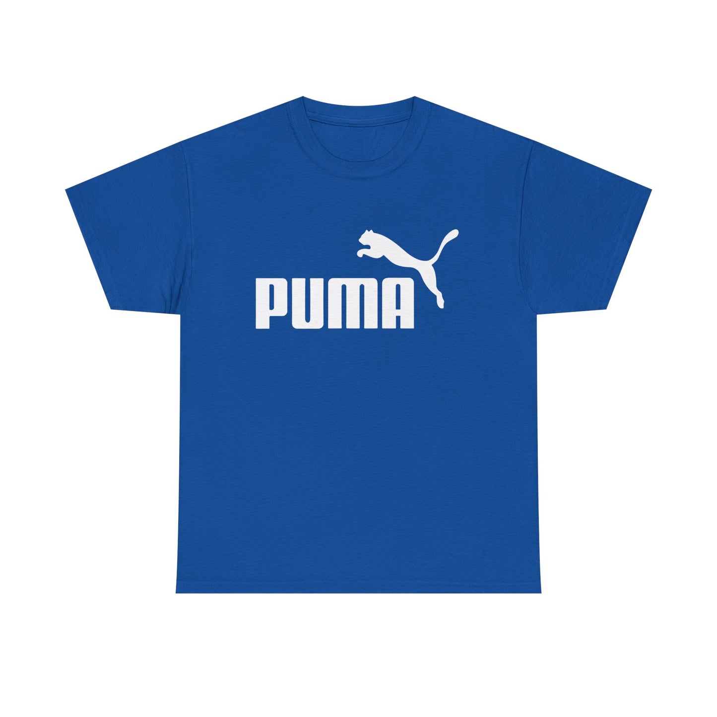 Men's PUMA Tee Unisex T-Shirt, Big cougar Shirt sizes S-5XL, why pay more???