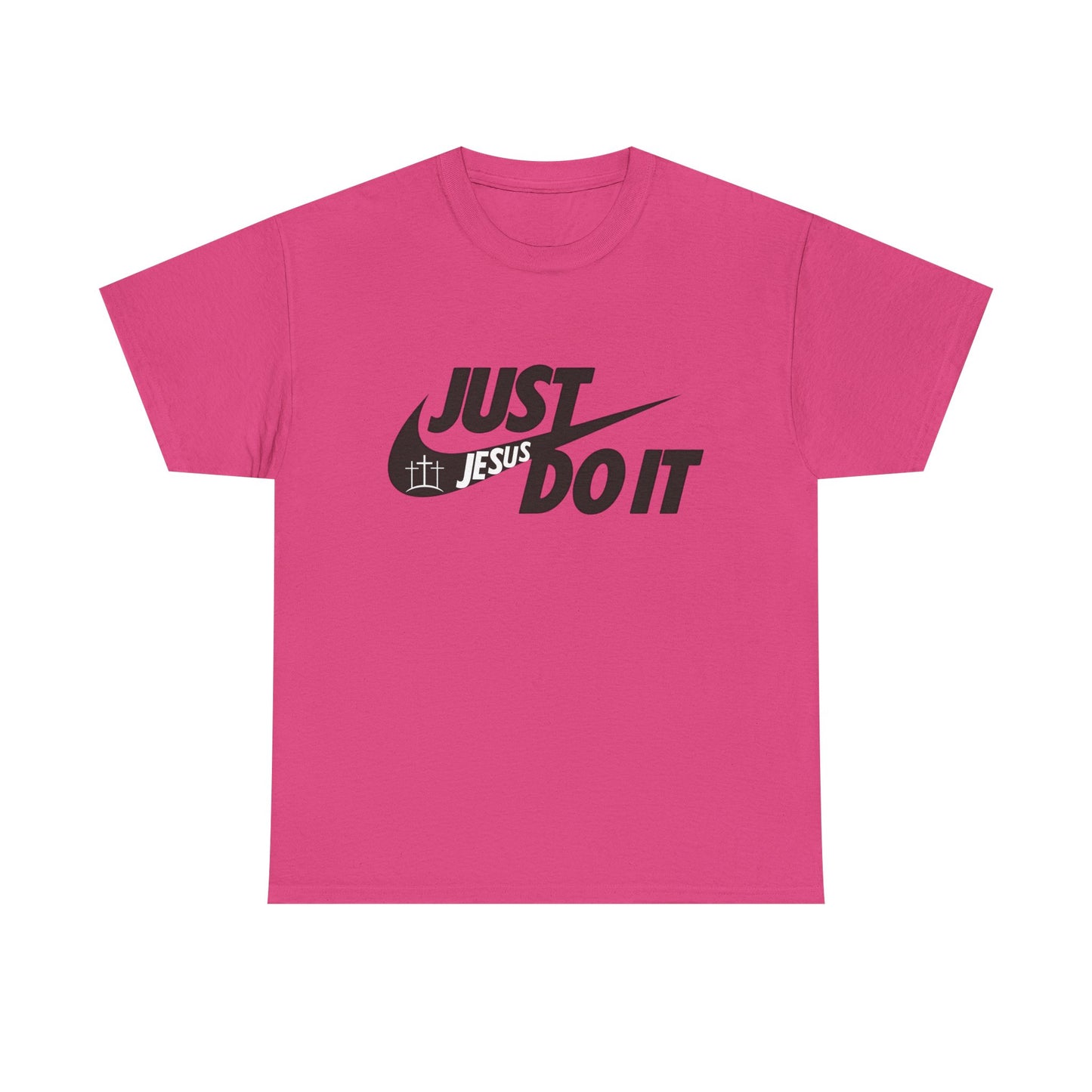 Jesus just do it t-shirt Christian tee basketball t-shirt Unisex Heavy Cotton