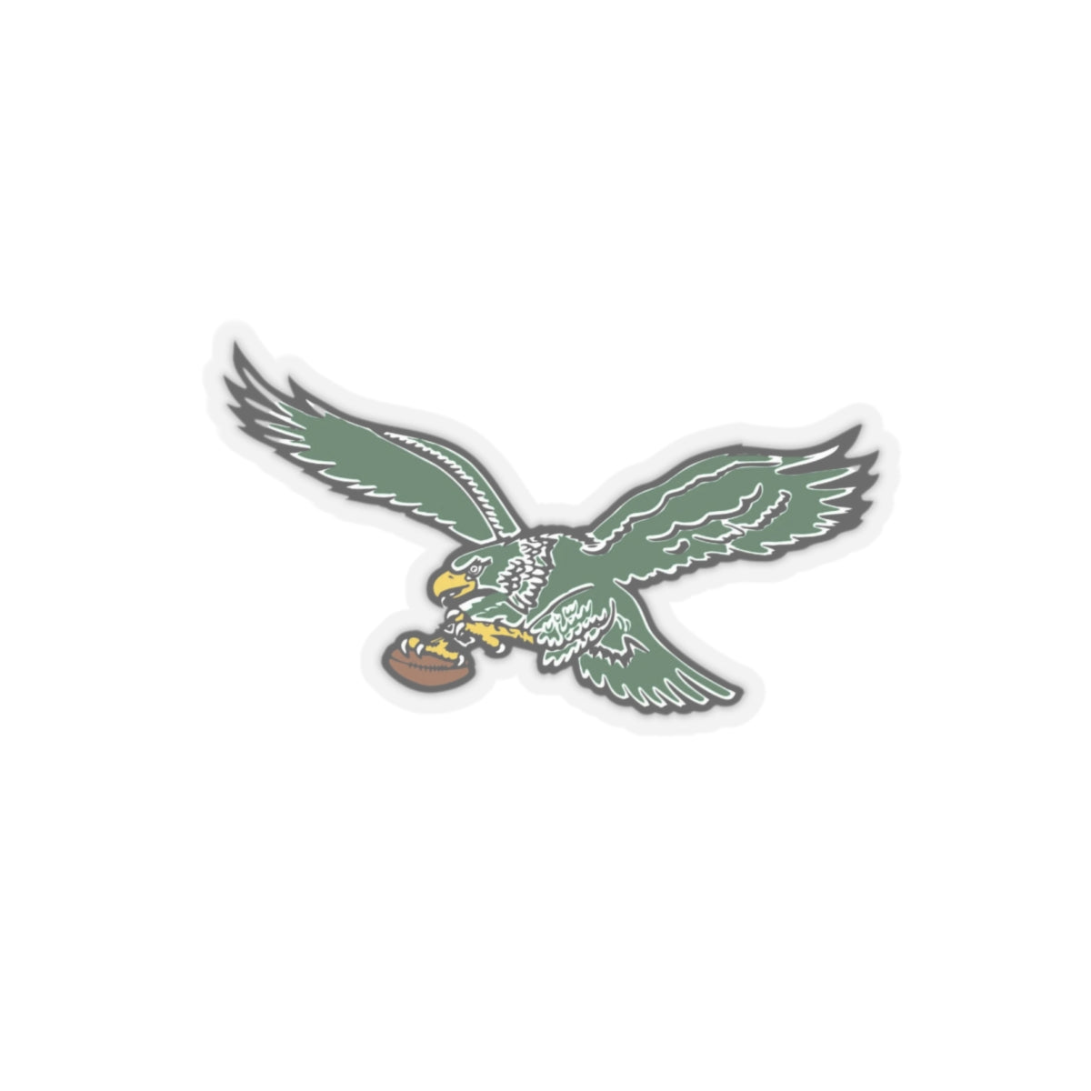 Eaglea 2025 super bowl champions Kiss-Cut Stickers