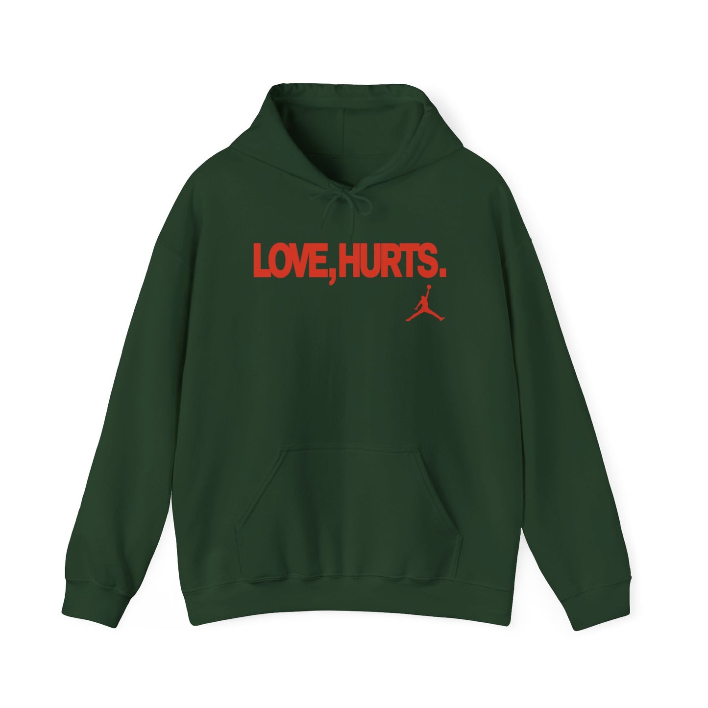 love hurts Eagles Unisex Heavy Blend™ Hooded Sweatshirt