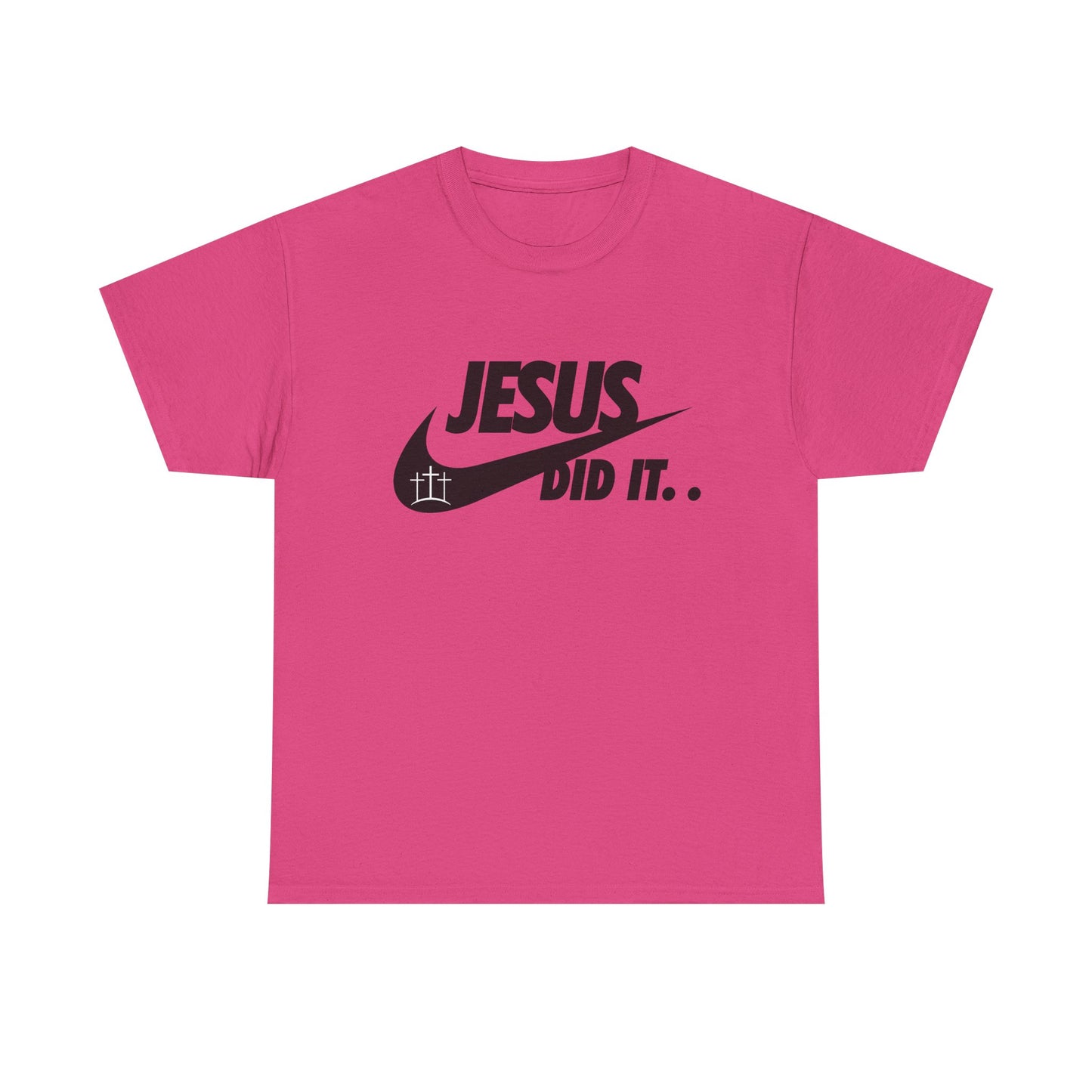 Jesus Did it t-shirt Christian tee Basketball t-shirt Unisex Heavy Cotton Tee