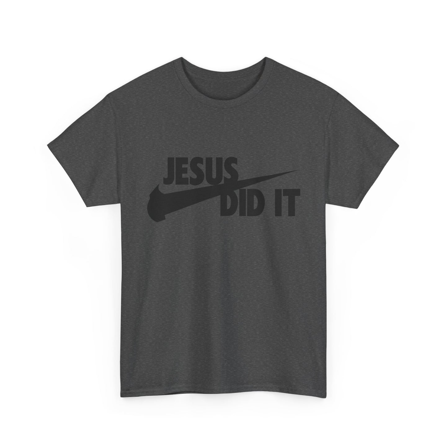 men's Christian t-shirt Jesus did it basketball Unisex Heavy Cotton Tee