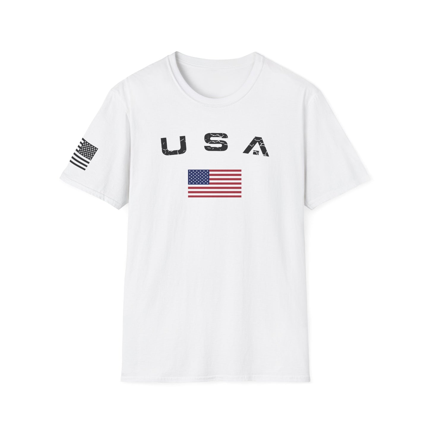 American Patriotic T-Shirt, USA Flag Tee, Fourth of July Gift, Veterans Day