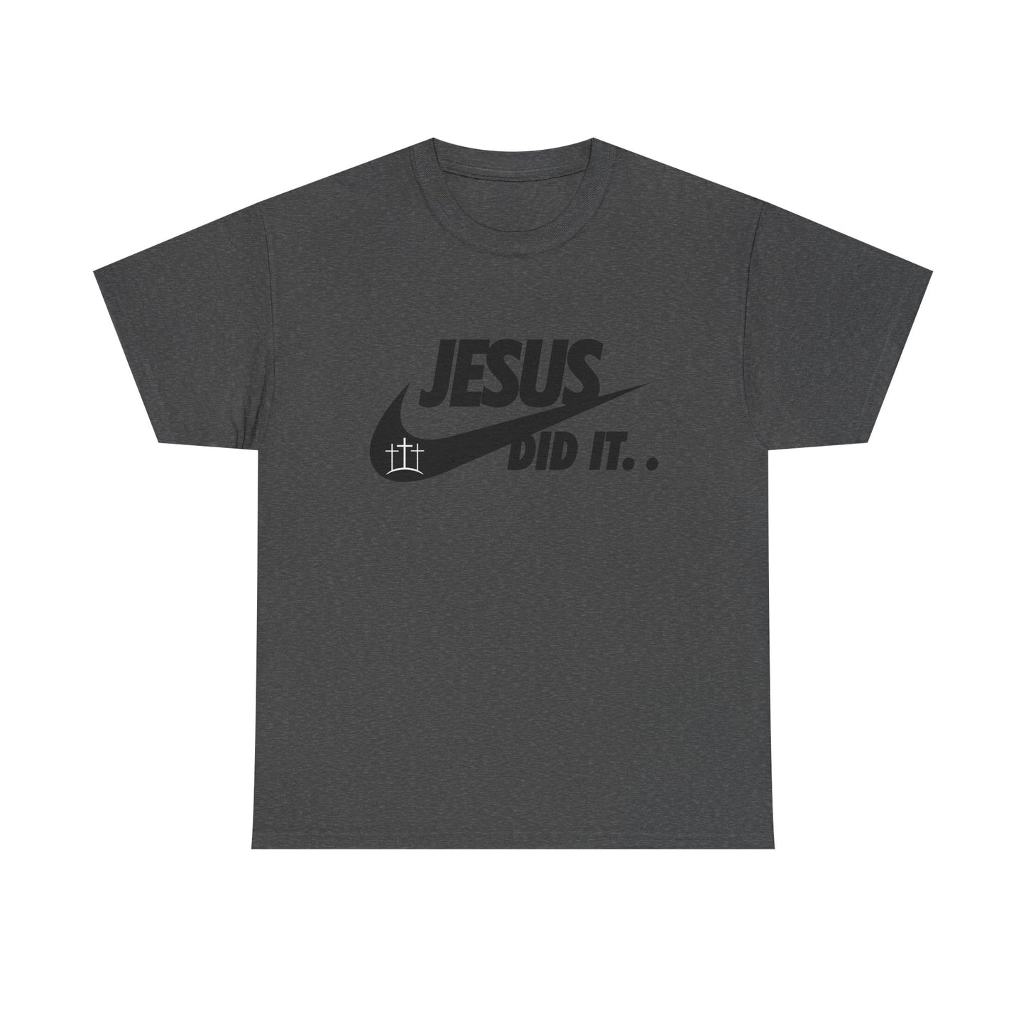 Jesus Did it t-shirt Christian tee Basketball t-shirt Unisex Heavy Cotton Tee