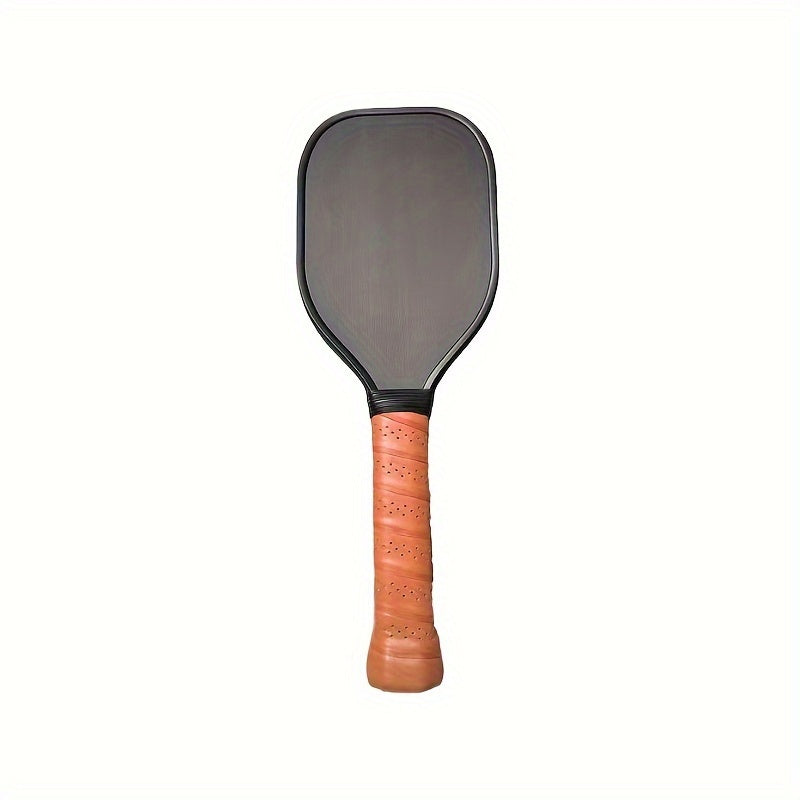 1 Pack Pickleball Paddle, Unisex-Adults Hot Pressed Carbon Fiber Racket with Sandblasting Finish, T500 Strength Pickleball Equipment for Training and Club Play