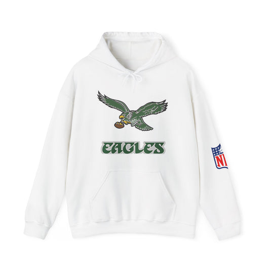 PHILADELPHIA EAGLES THROWBACK HOODIE Heavy Blend size S - 5XL