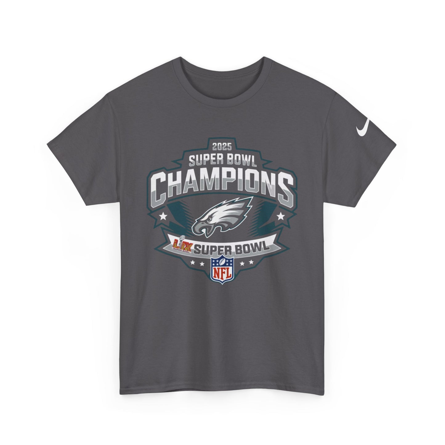 2025 LIX Super Bowl Champions Eagles t- shirt Gift For Fans S-5XL