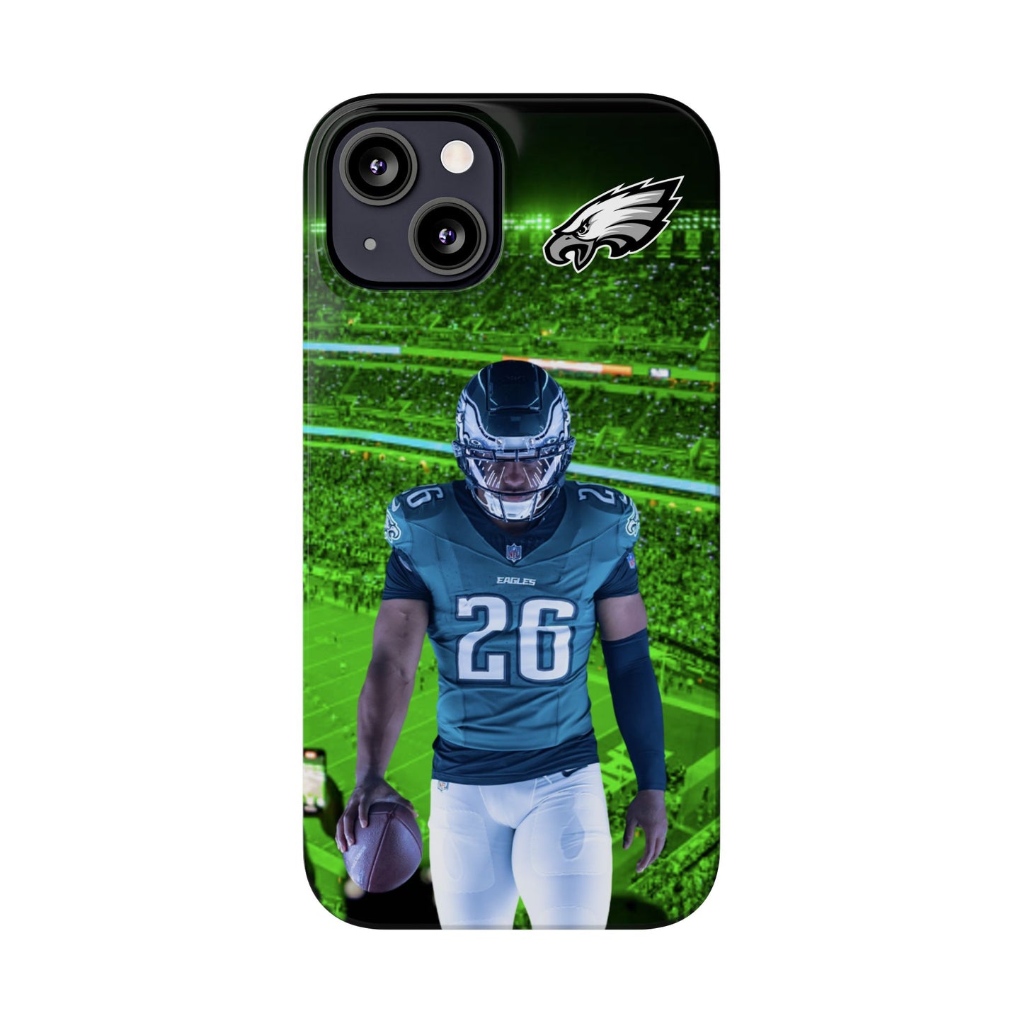 Philadelphia Eagles Saquon Barkley Slim Phone Cases - custom NFL cellphone case