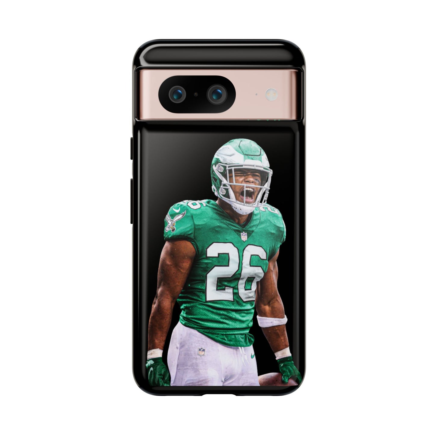 Philadelphia Eagles Saquon Barkley # 26 cell Phone case, iPhone case, nfl cell phone case, Eagles (Black case) Fly Eagles Fly!!