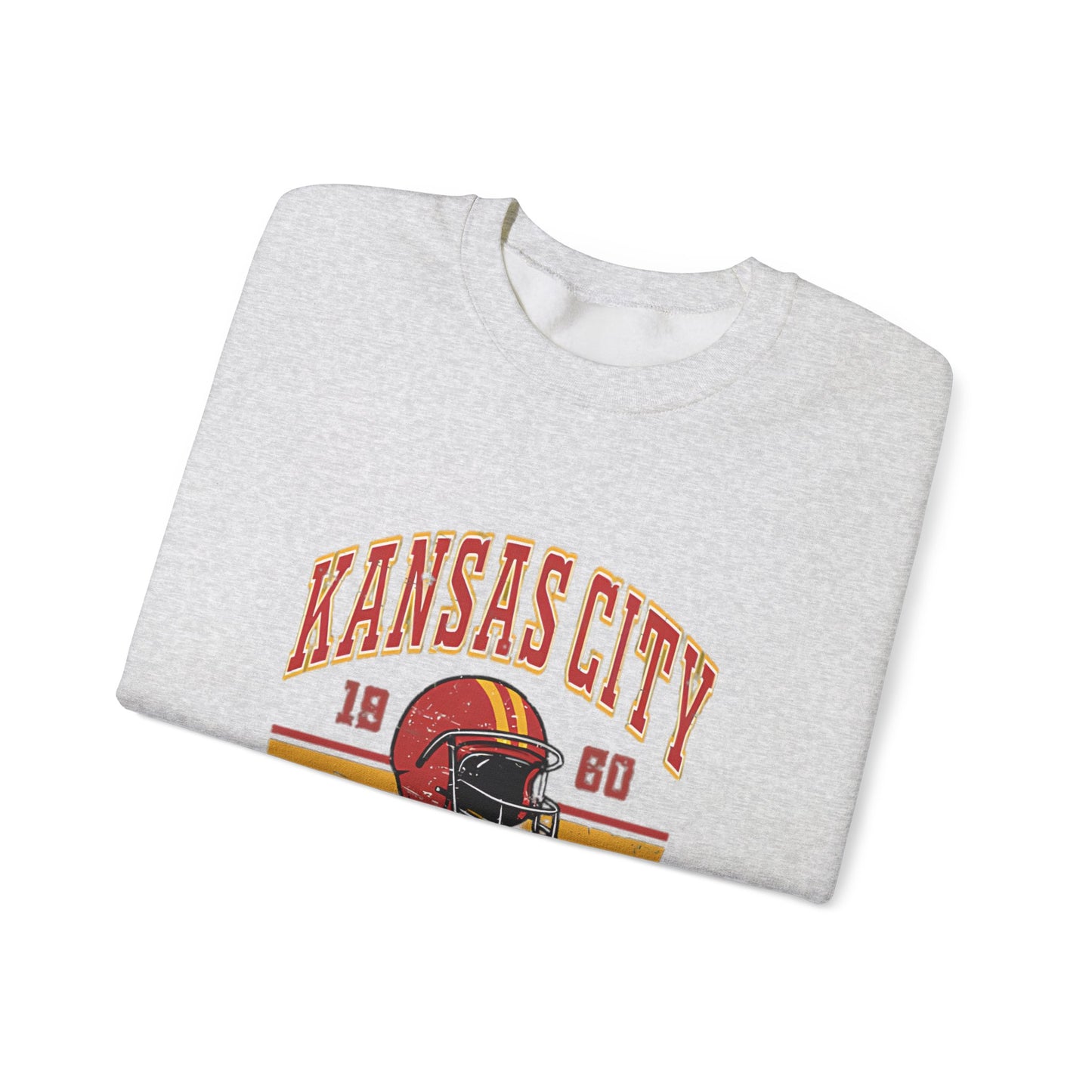 Vintage Style Kansas City Football Sweatshirt and Hoodie, Kansas City Football Sweatshirt, Unisex  Kansas City SWEATSHIRT