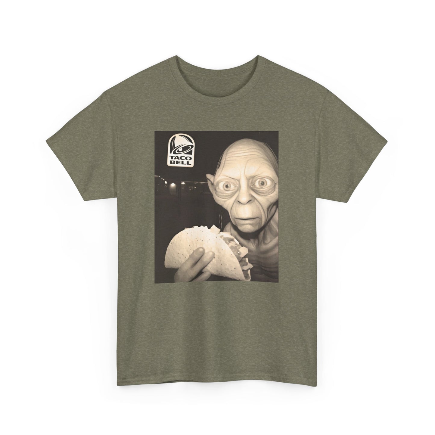 The Lord of the Rings Gollum Taco Bell T-Shirt LOTR tee