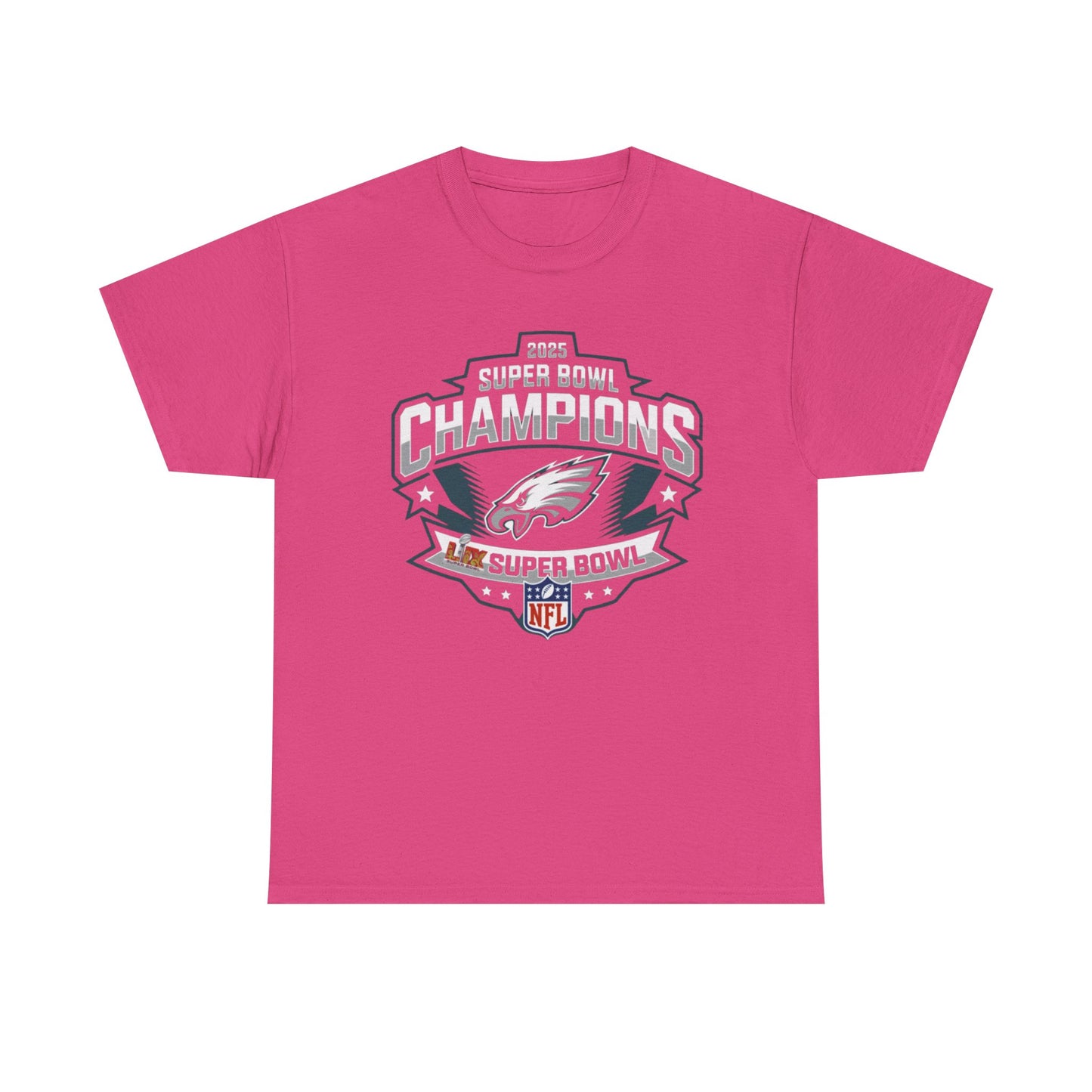 2025 LIX Super Bowl Champions Eagles t- shirt Gift For Fans S-5XL