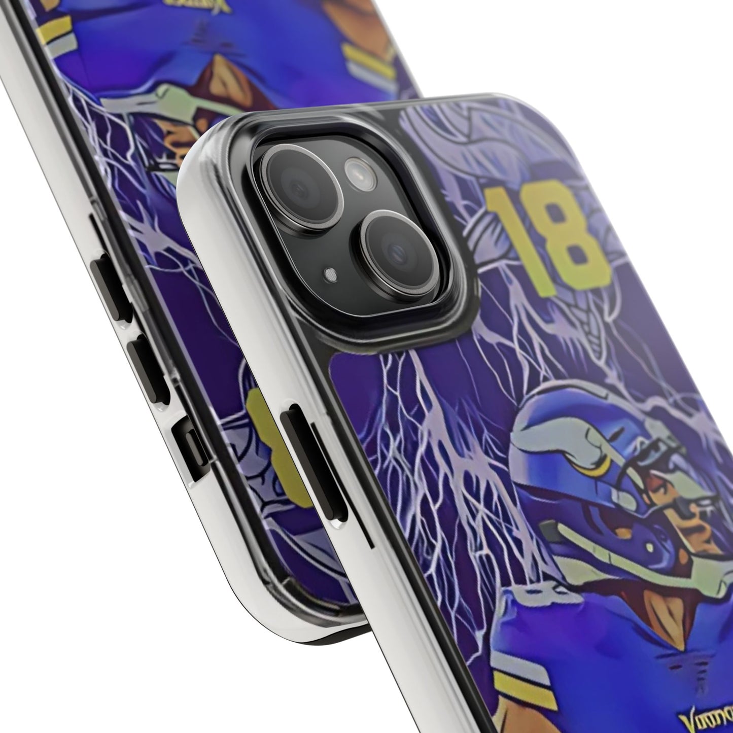 Justin Jefferson Minnesota Vikings iPhone cell phone Cases