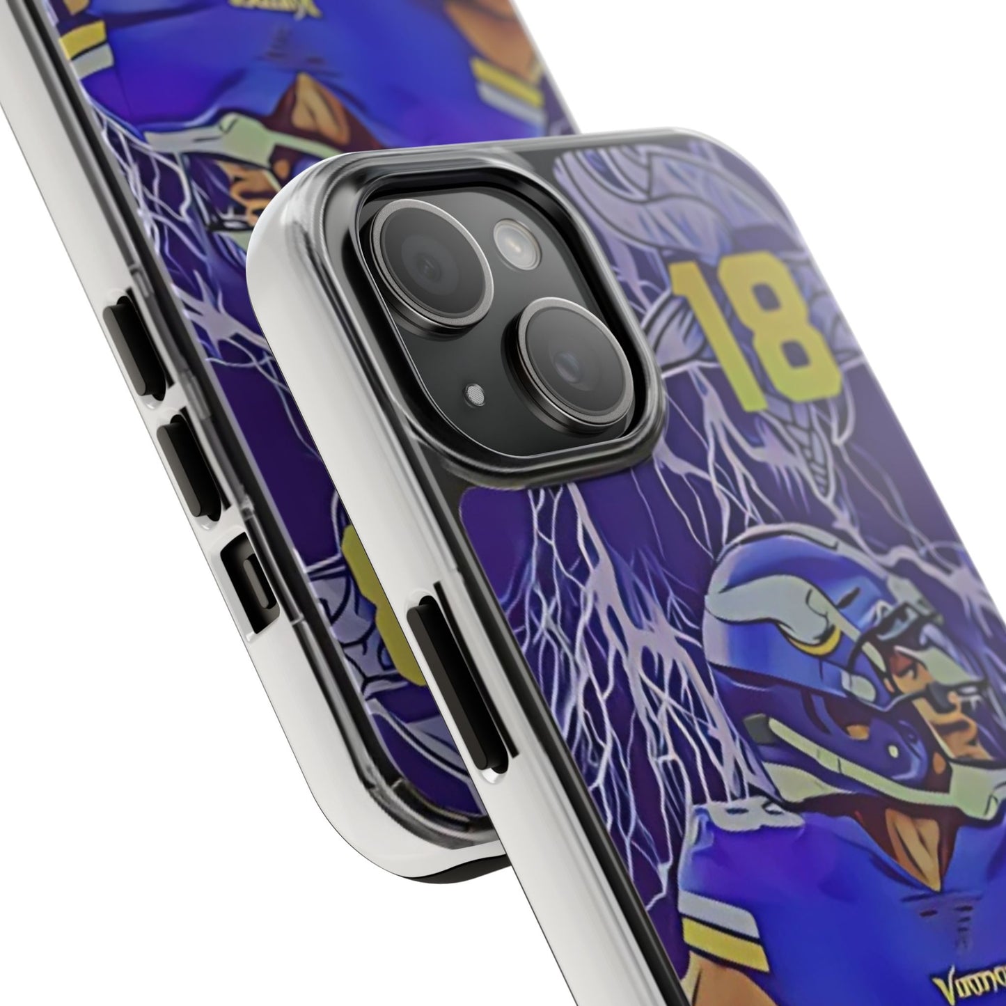 Justin Jefferson Minnesota Vikings iPhone cell phone Cases