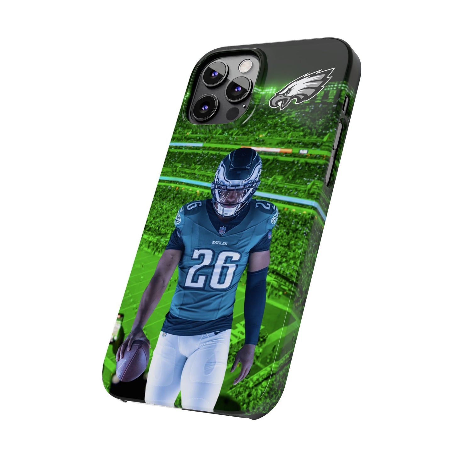 Philadelphia Eagles Saquon Barkley Slim Phone Cases - custom NFL cellphone case