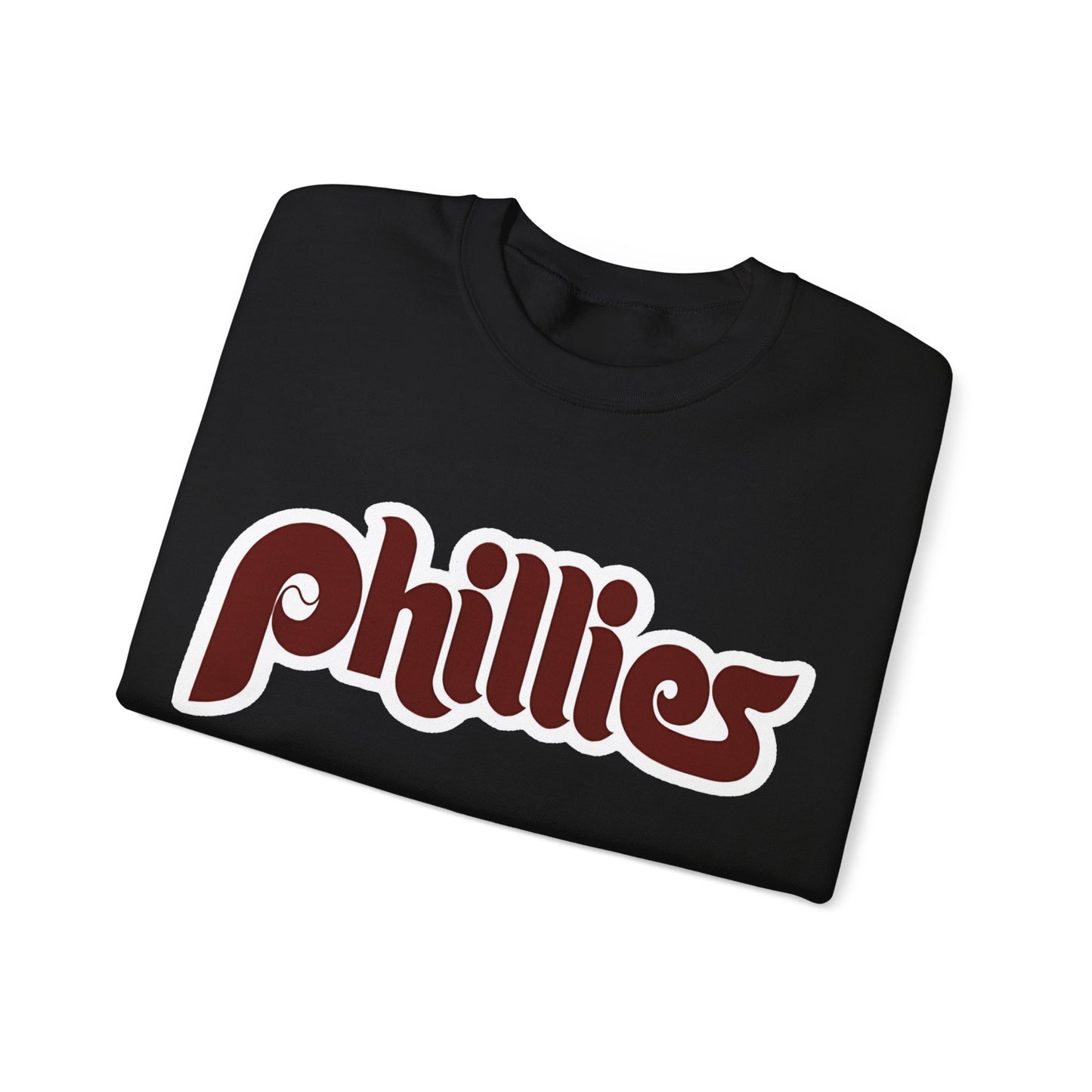 Philadelphia Phillies Retro Style 80's Phillies Logo Crewneck Sweater Sweatshirt