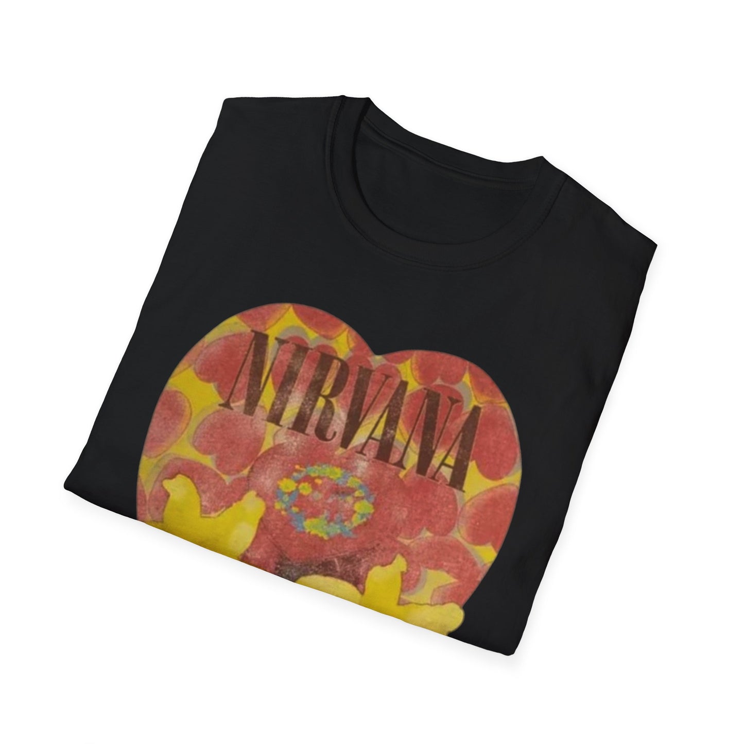 Vintage 90s Nirvana Heart Shaped Box T-Shirt 1993