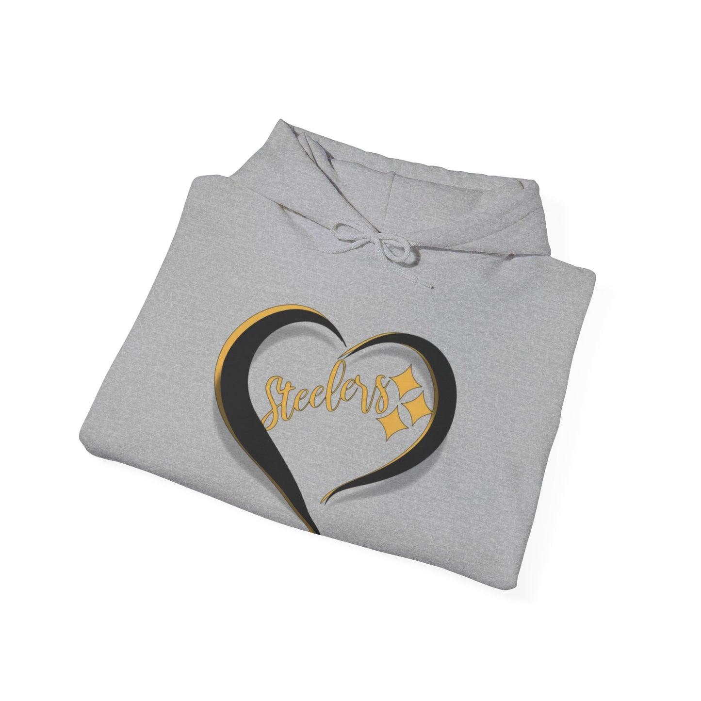 Pullover Hoodie Sweatshirt Heart Design