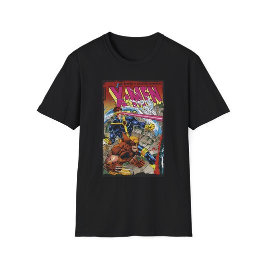 Marvel Comics X-Men 1st Issue Wolverine, Cyclops, and Ice Man Adult T-Shirt