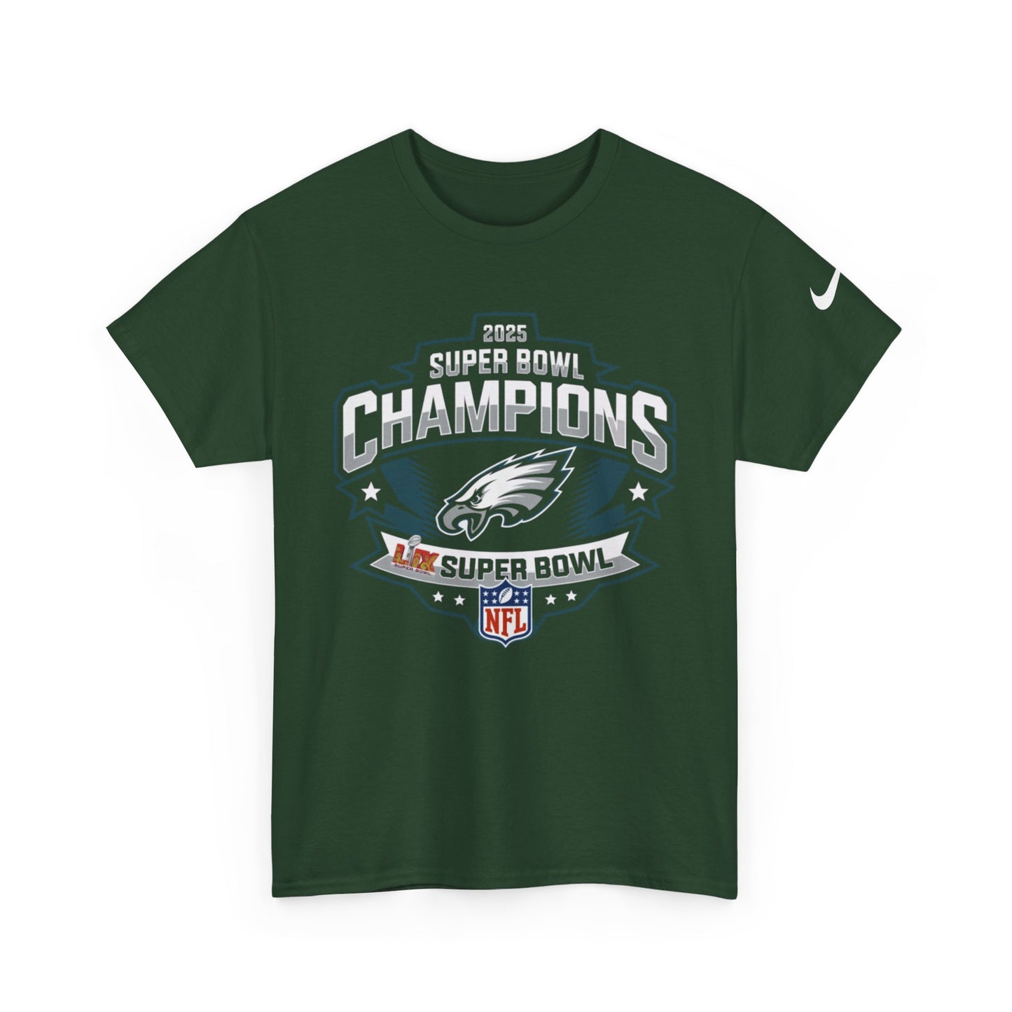 2025 LIX Super Bowl Champions Eagles t- shirt Gift For Fans S-5XL