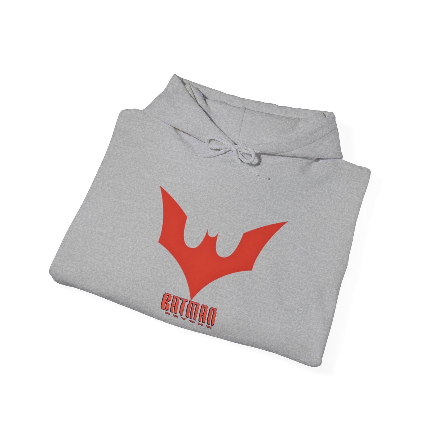 Batman Beyond Hooded Sweatshirt alternate chest bat front and back designs