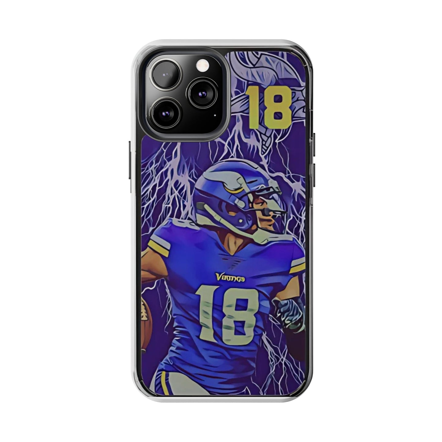 Justin Jefferson Minnesota Vikings iPhone cell phone Cases