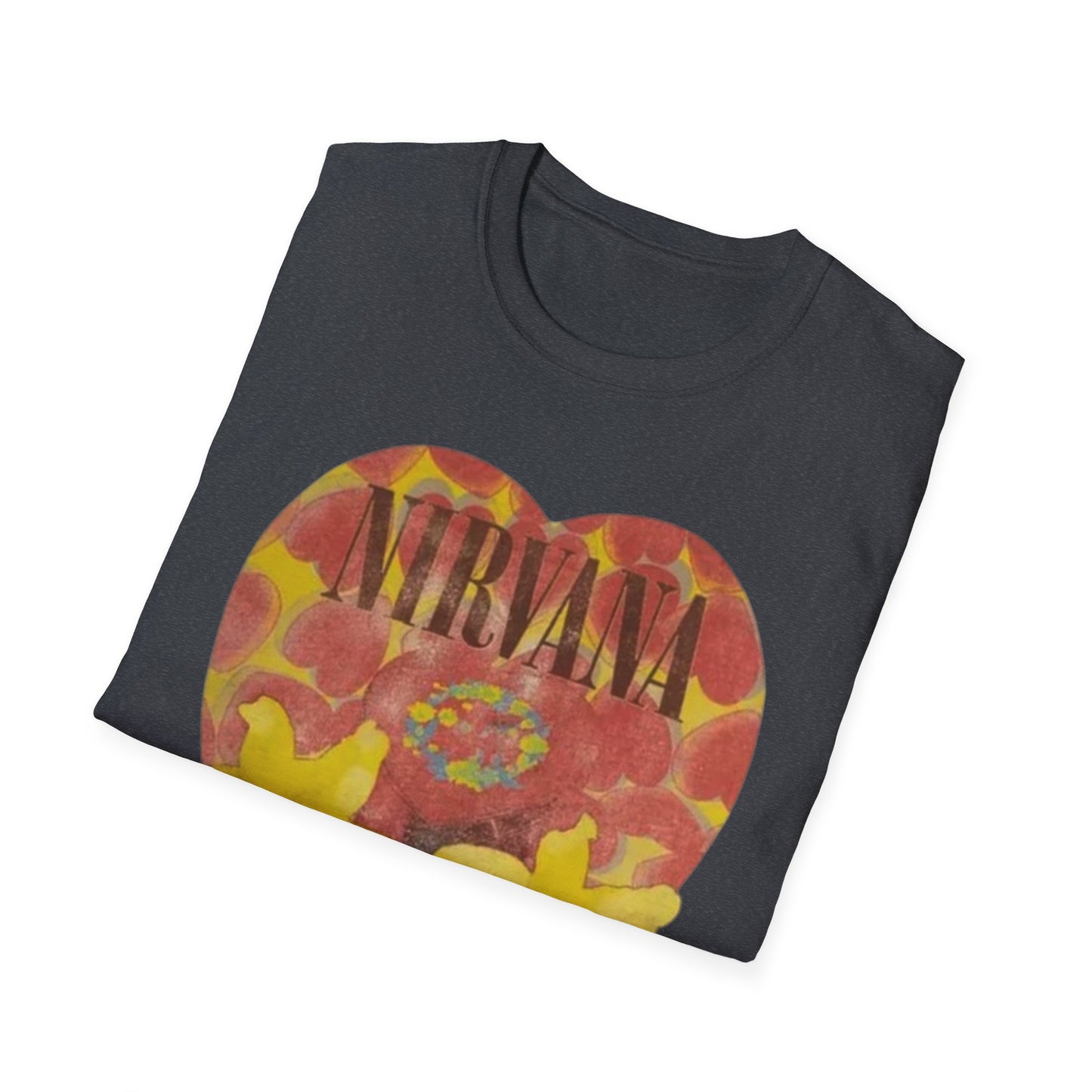 Vintage 90s Nirvana Heart Shaped Box T-Shirt 1993