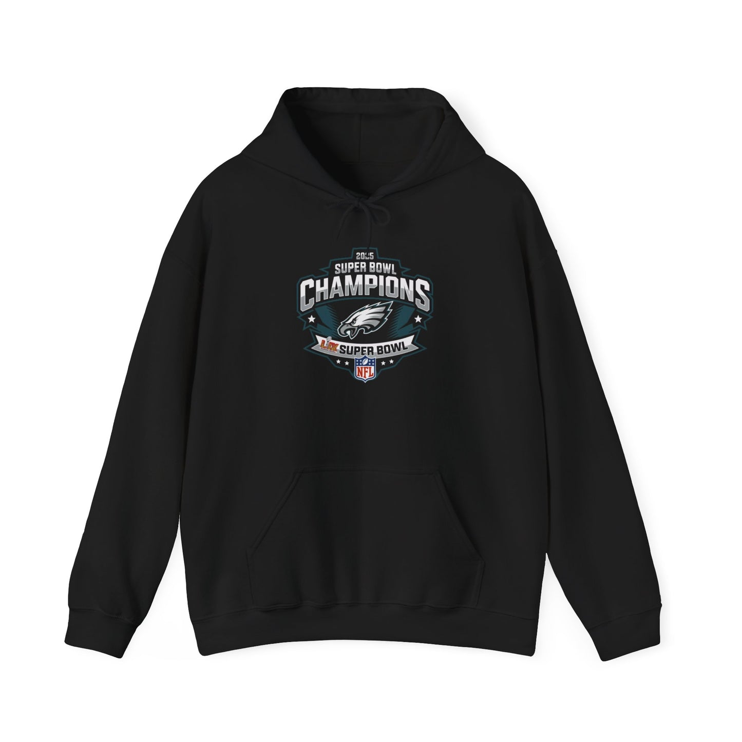2025 LIX Super Bowl Champions Eagles SWEATSHIRT Gift  S-5XL Hooded Sweatshirt