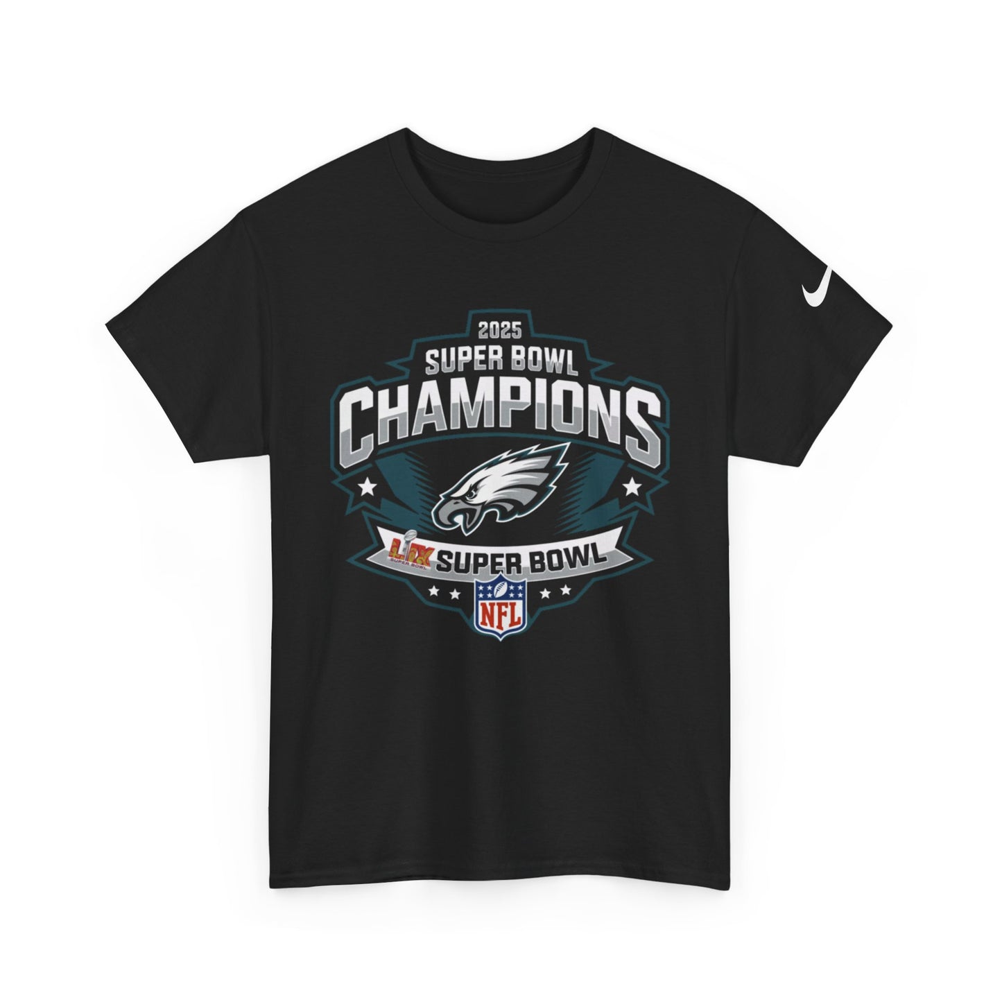 2025 LIX Super Bowl Champions Eagles t- shirt Gift For Fans S-5XL