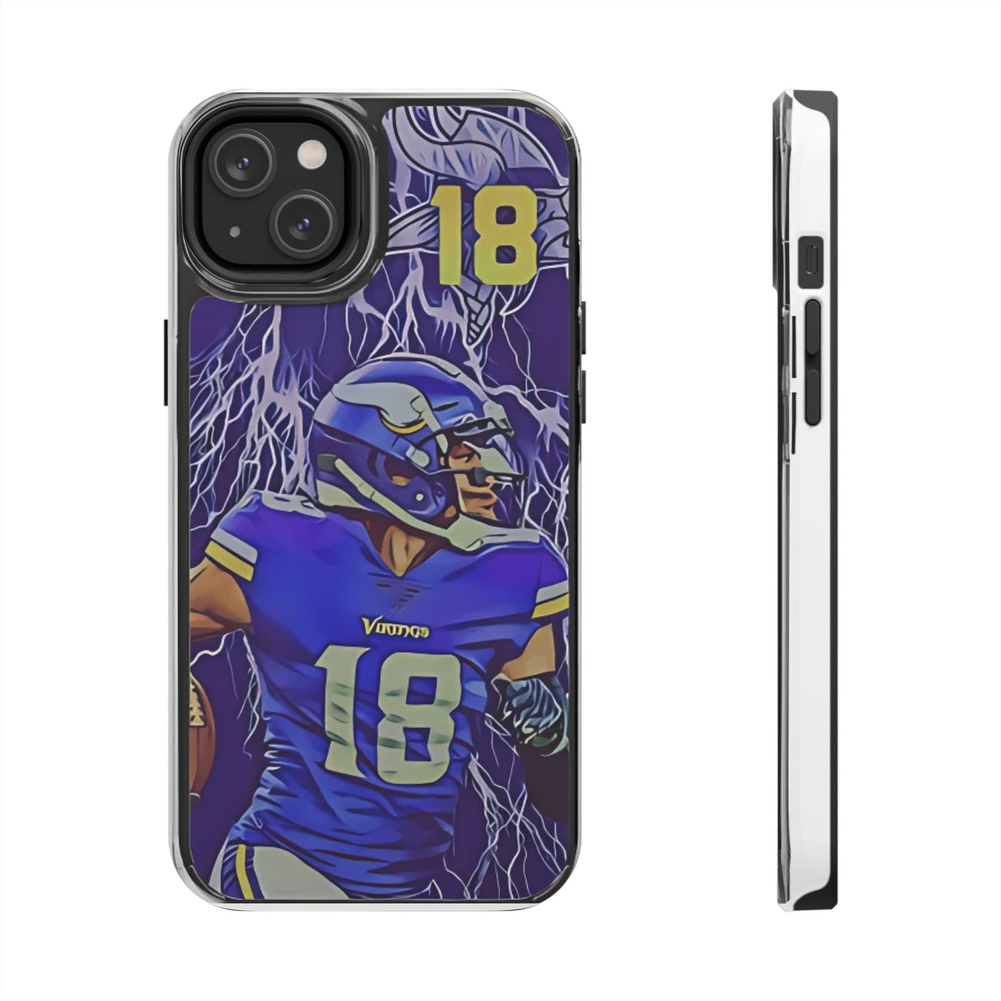 Justin Jefferson Minnesota Vikings iPhone cell phone Cases