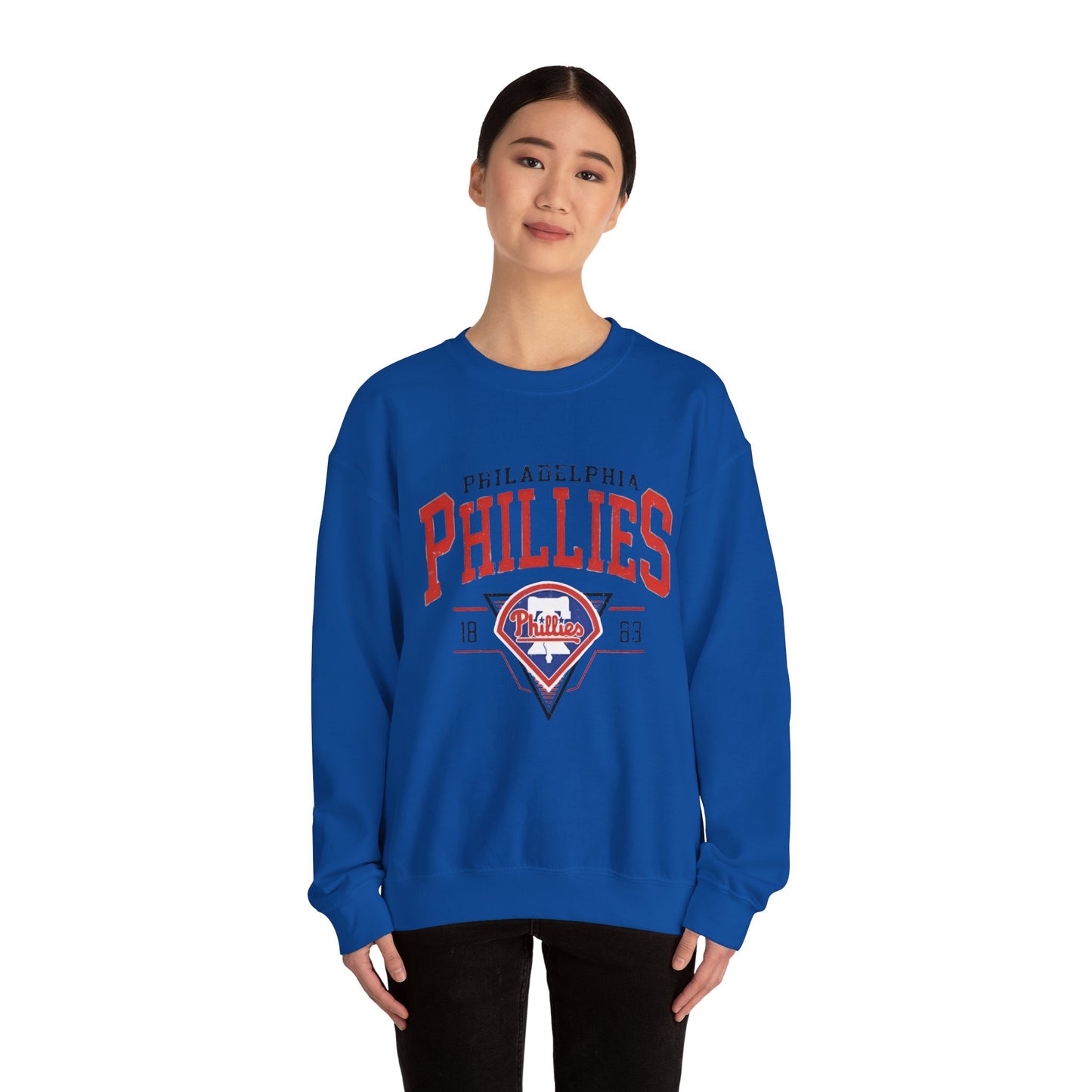 Custom Vintage MLB 90s  Philadelphia Phillies sweatshirt S - 3XL