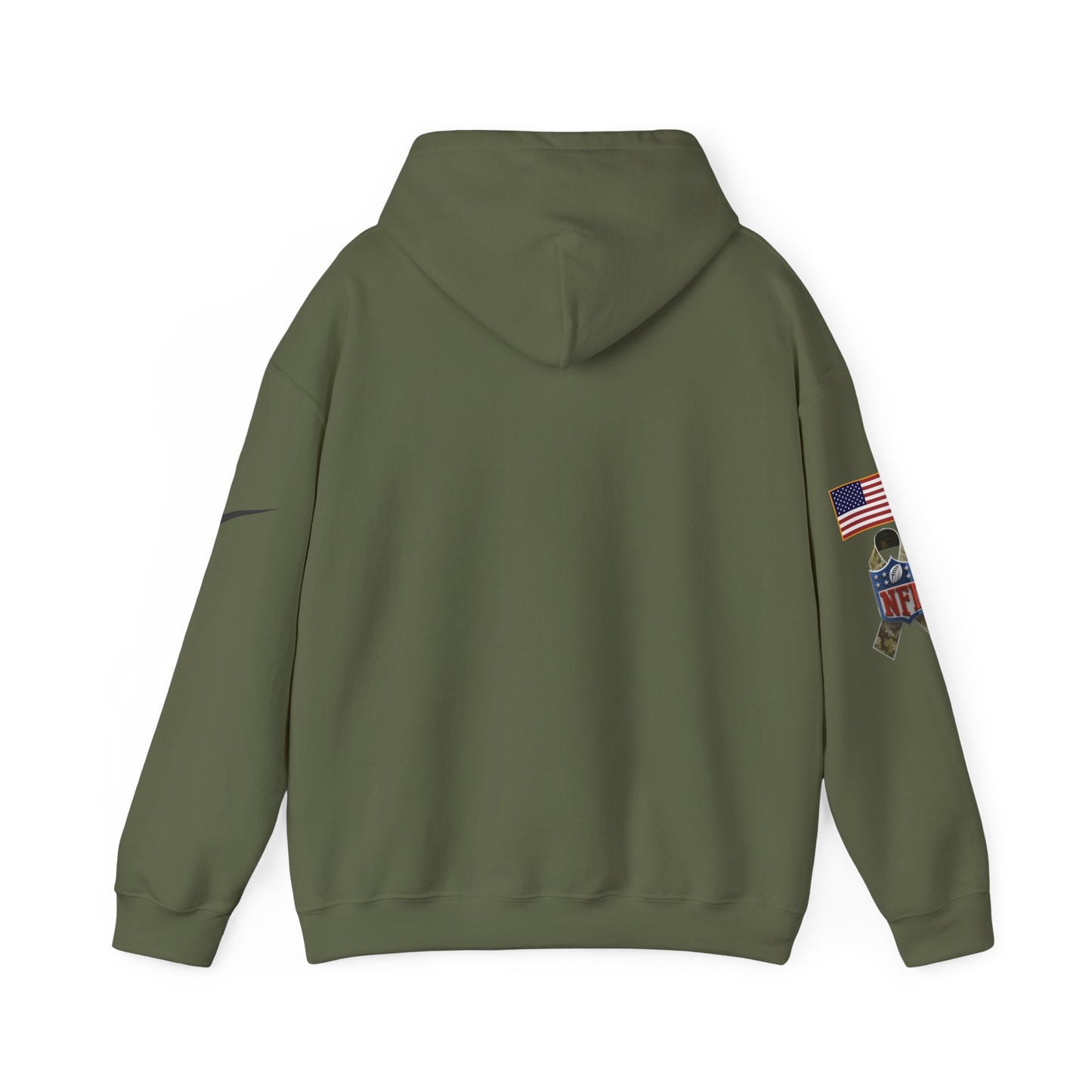 Philadelphia Eagles 2024 Salute to Service Club Fleece Pullover Hoodie