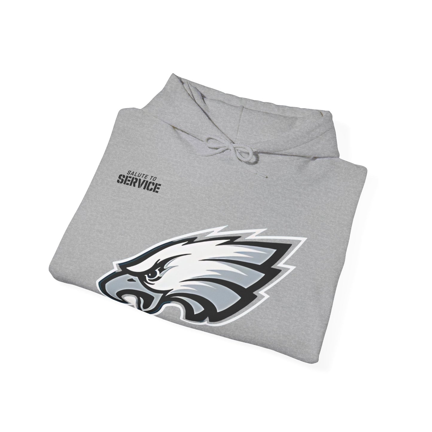 Philadelphia Eagles 2024 Salute to Service Club Fleece Pullover Hoodie