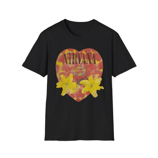 Vintage 90s Nirvana Heart Shaped Box T-Shirt 1993