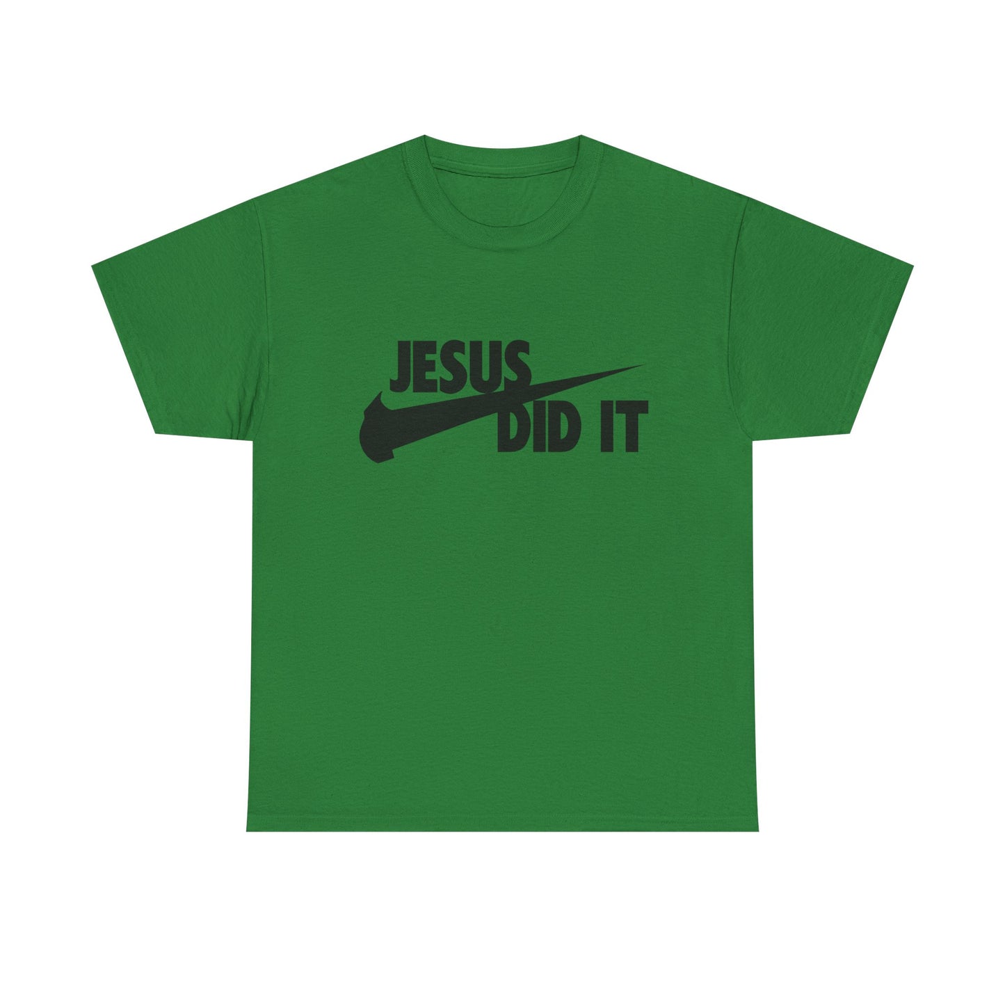 men's Christian t-shirt Jesus did it basketball Unisex Heavy Cotton Tee